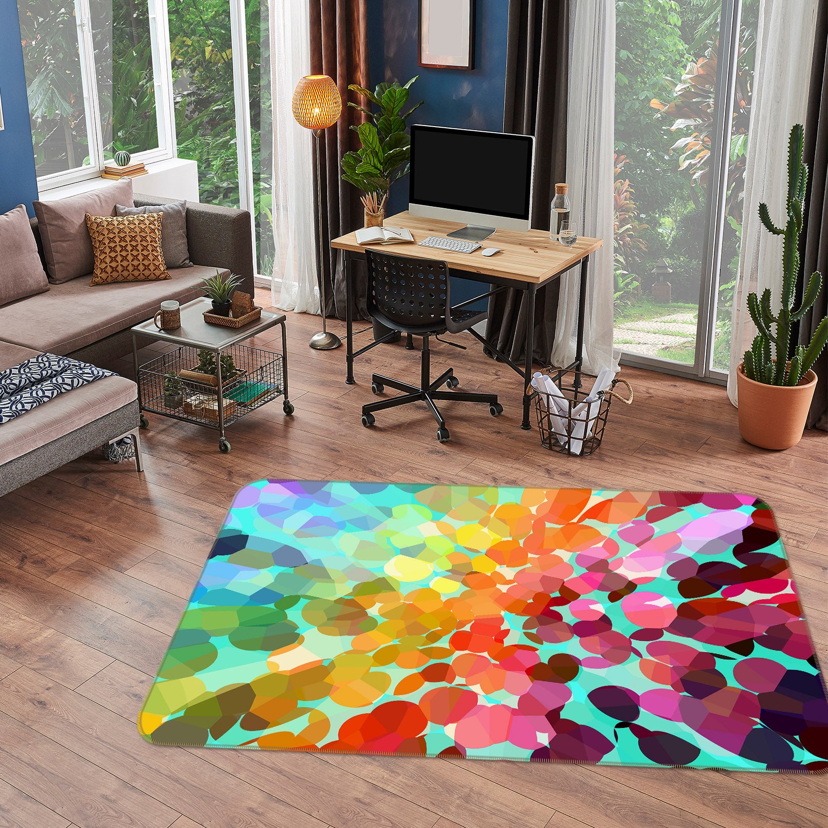 3D Connect 71003 Shandra Smith Rug Non Slip Rug Mat