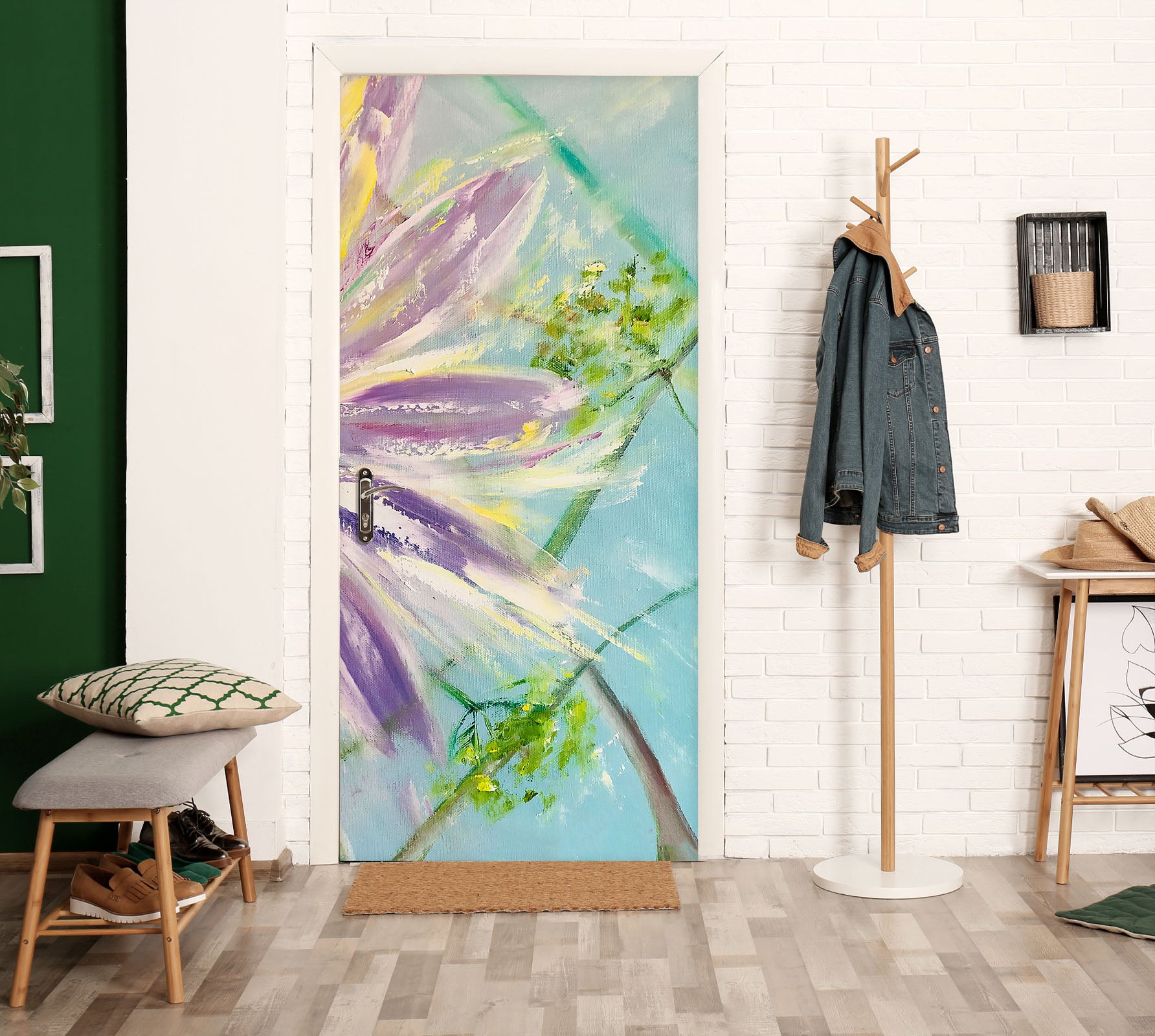 3D Art Flower 3234 Skromova Marina Door Mural