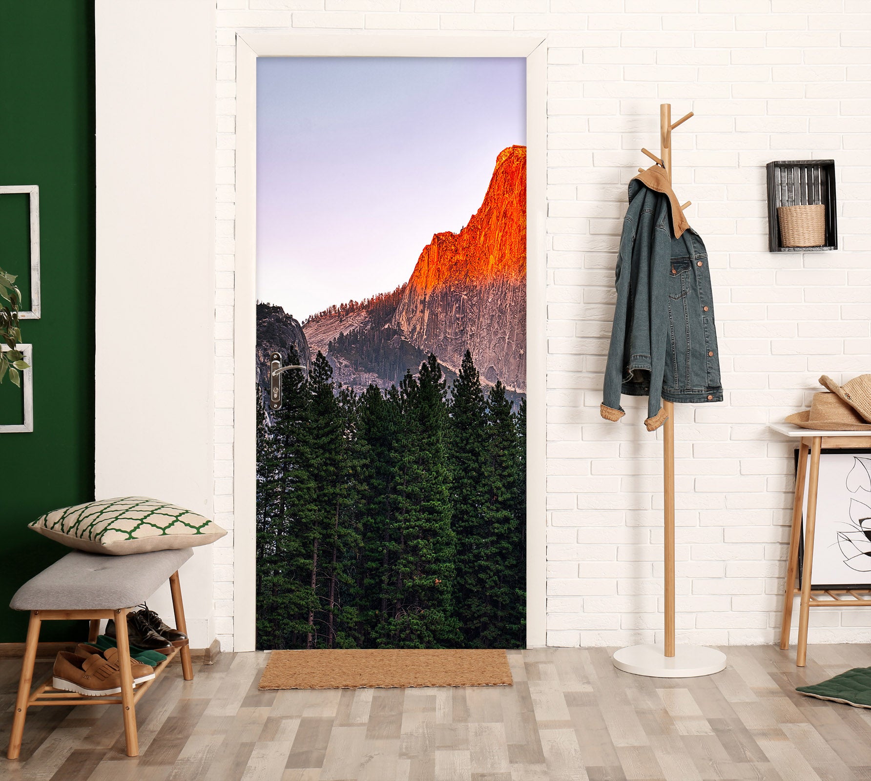 3D Forest 122153 Marco Carmassi Door Mural