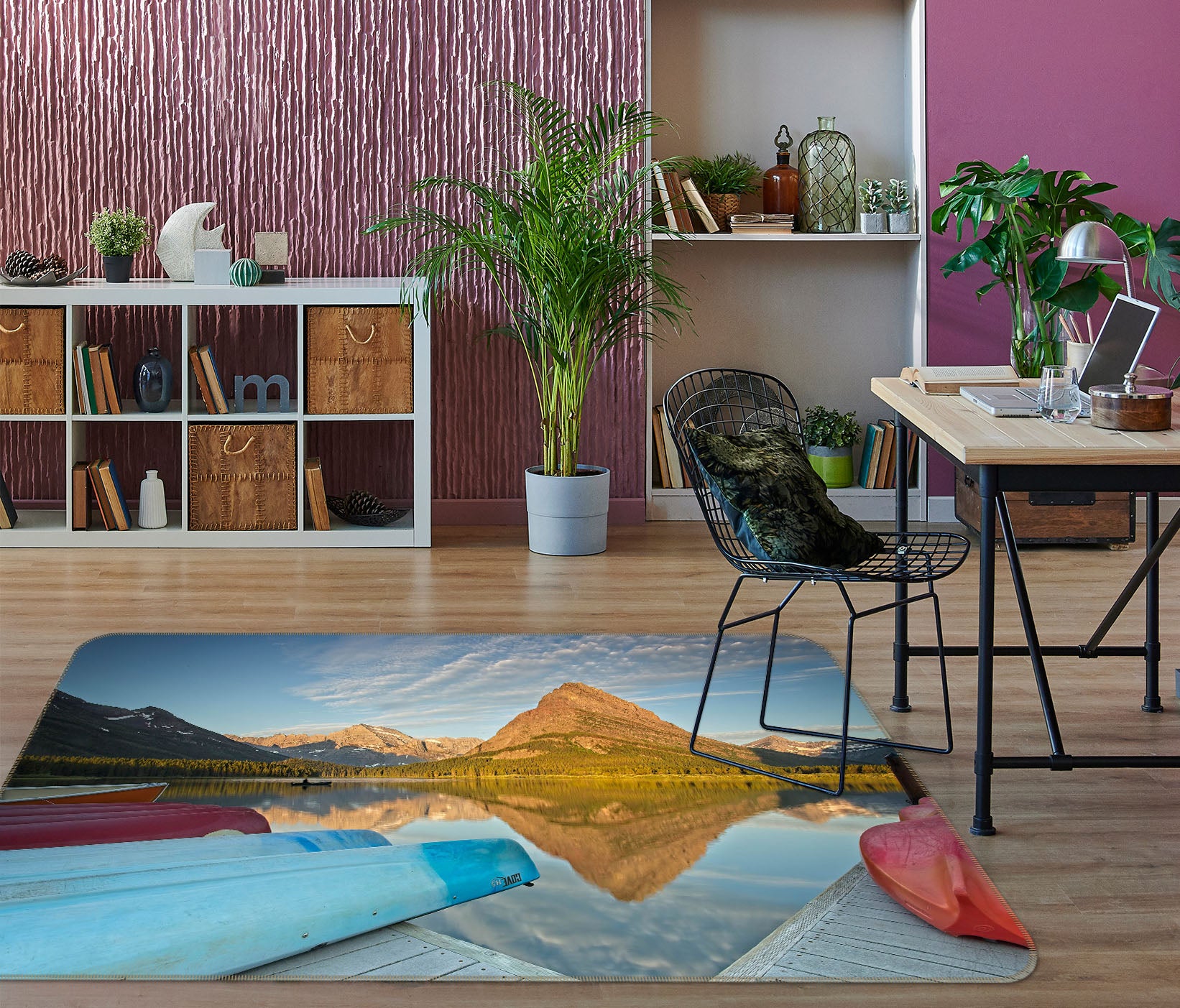 3D Landscape 1127 Kathy Barefield Rug Non Slip Rug Mat