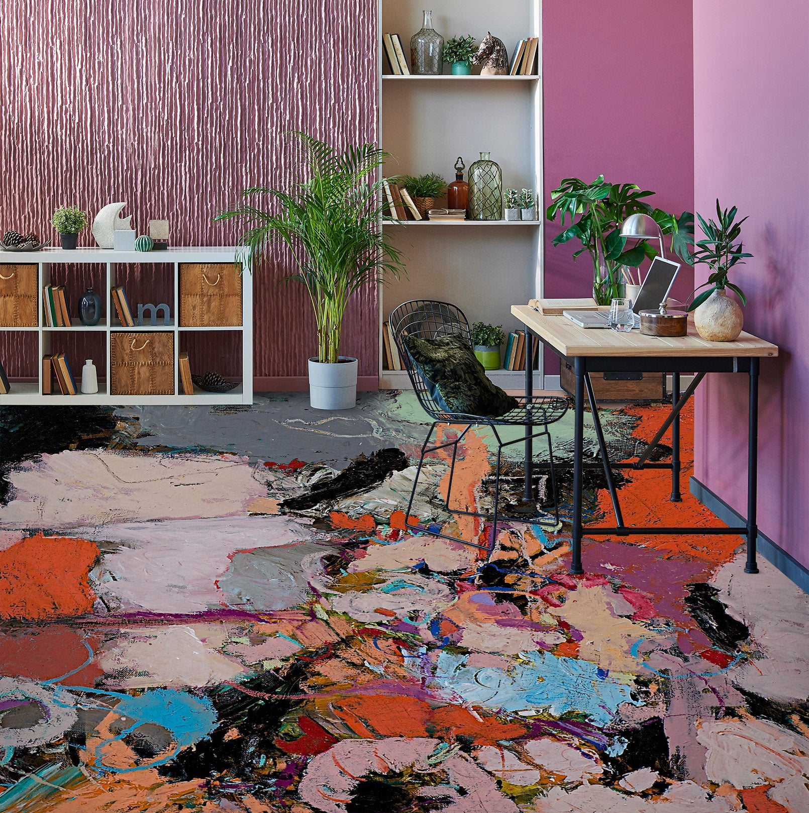 3D Color Pigment 9923 Allan P. Friedlander Floor Mural Wallpaper Murals Self-Adhesive Removable Print Epoxy