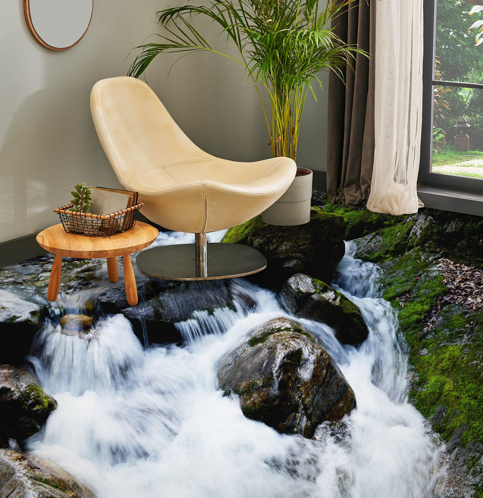 3D Torrential Water Impact 1194 Floor Mural Wallpaper Murals Self-Adhesive Removable Print Epoxy