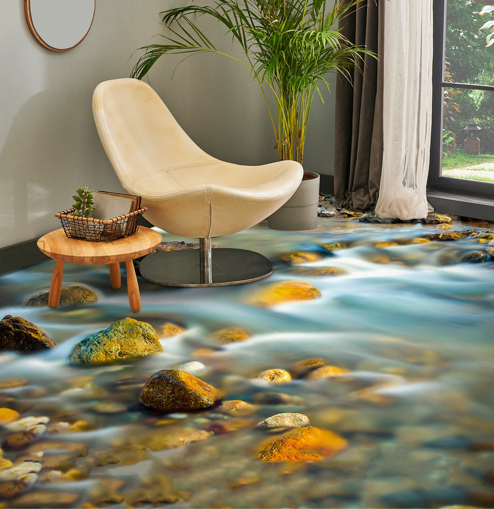 3D Fantasy Water Art 849 Floor Mural Wallpaper Murals Rug & Mat Print Epoxy waterproof bath floor