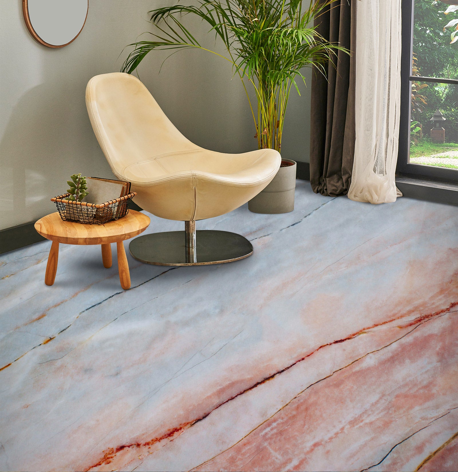 3D High-class Feeling 1169 Floor Mural