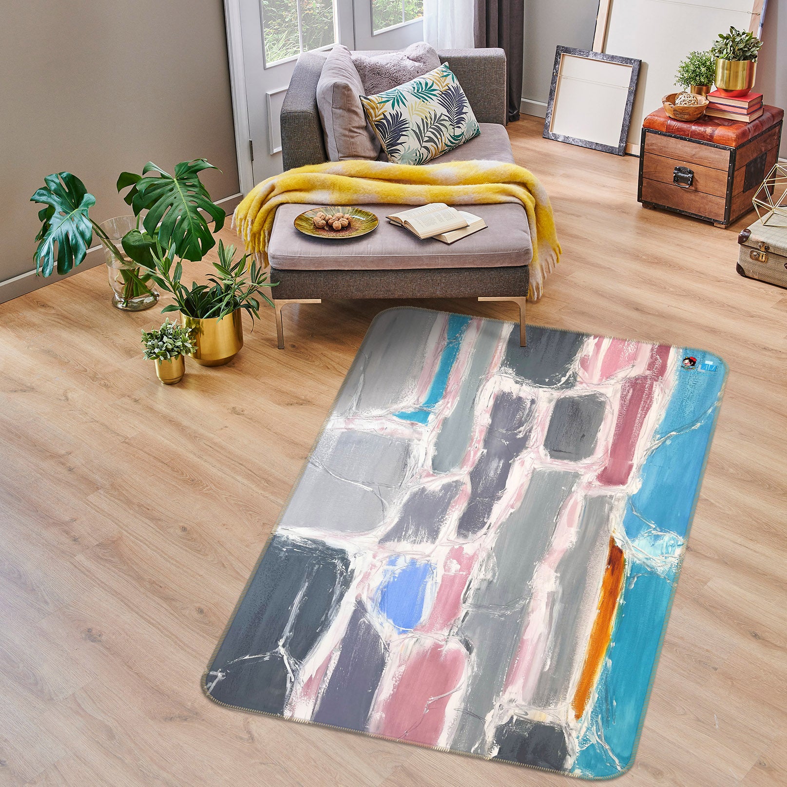 3D Painted Paint 4126 Skromova Marina Rug Non Slip Rug Mat