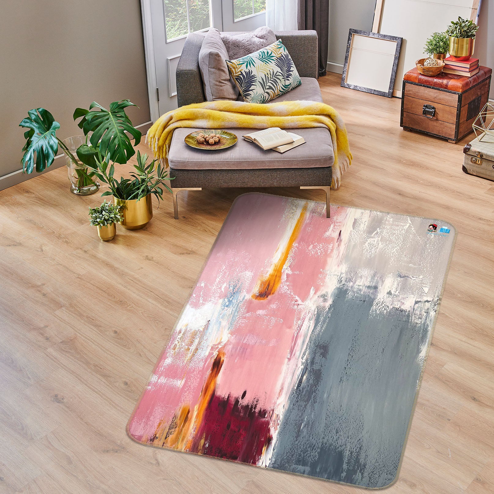 3D Painted Paint 4125 Skromova Marina Rug Non Slip Rug Mat