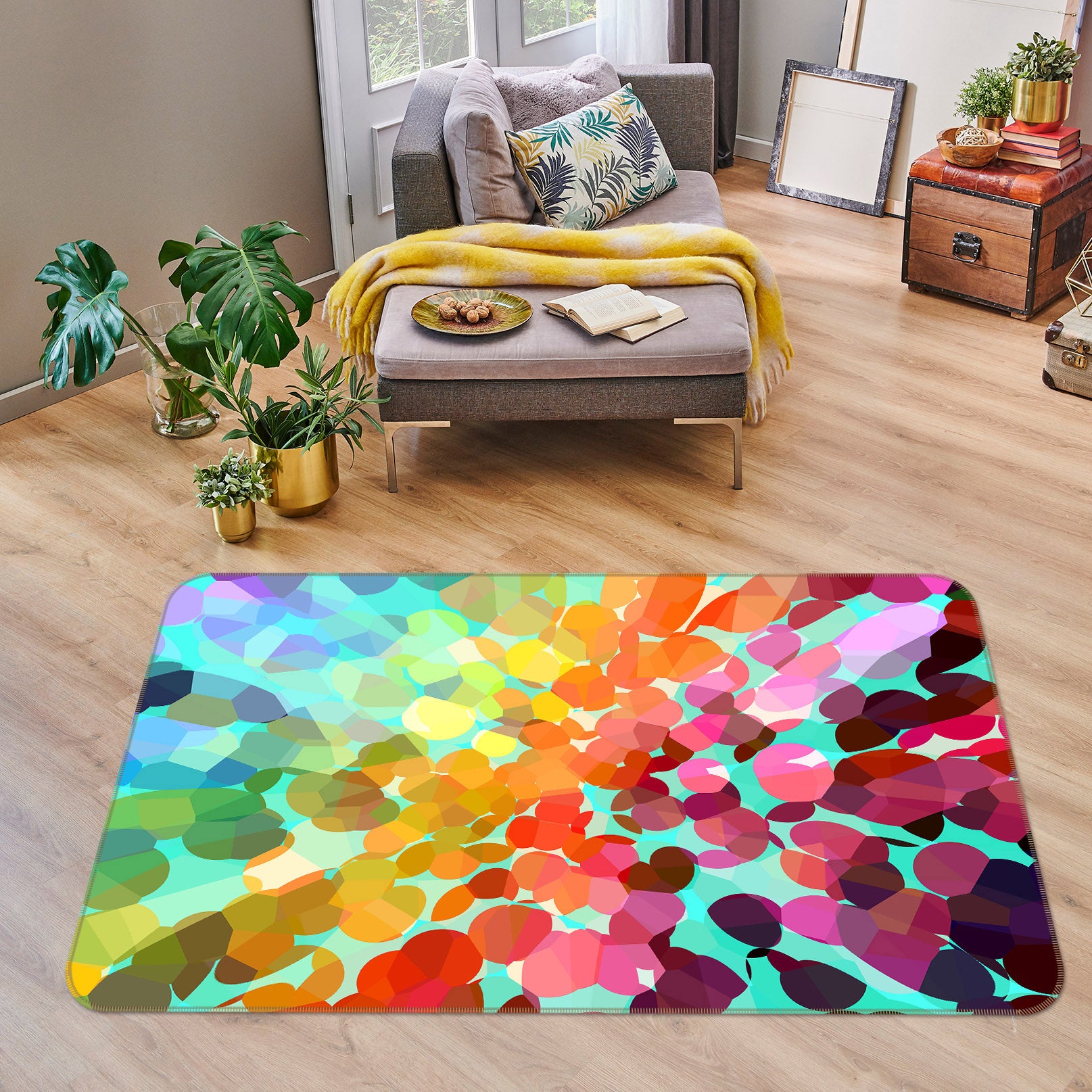 3D Connect 71003 Shandra Smith Rug Non Slip Rug Mat