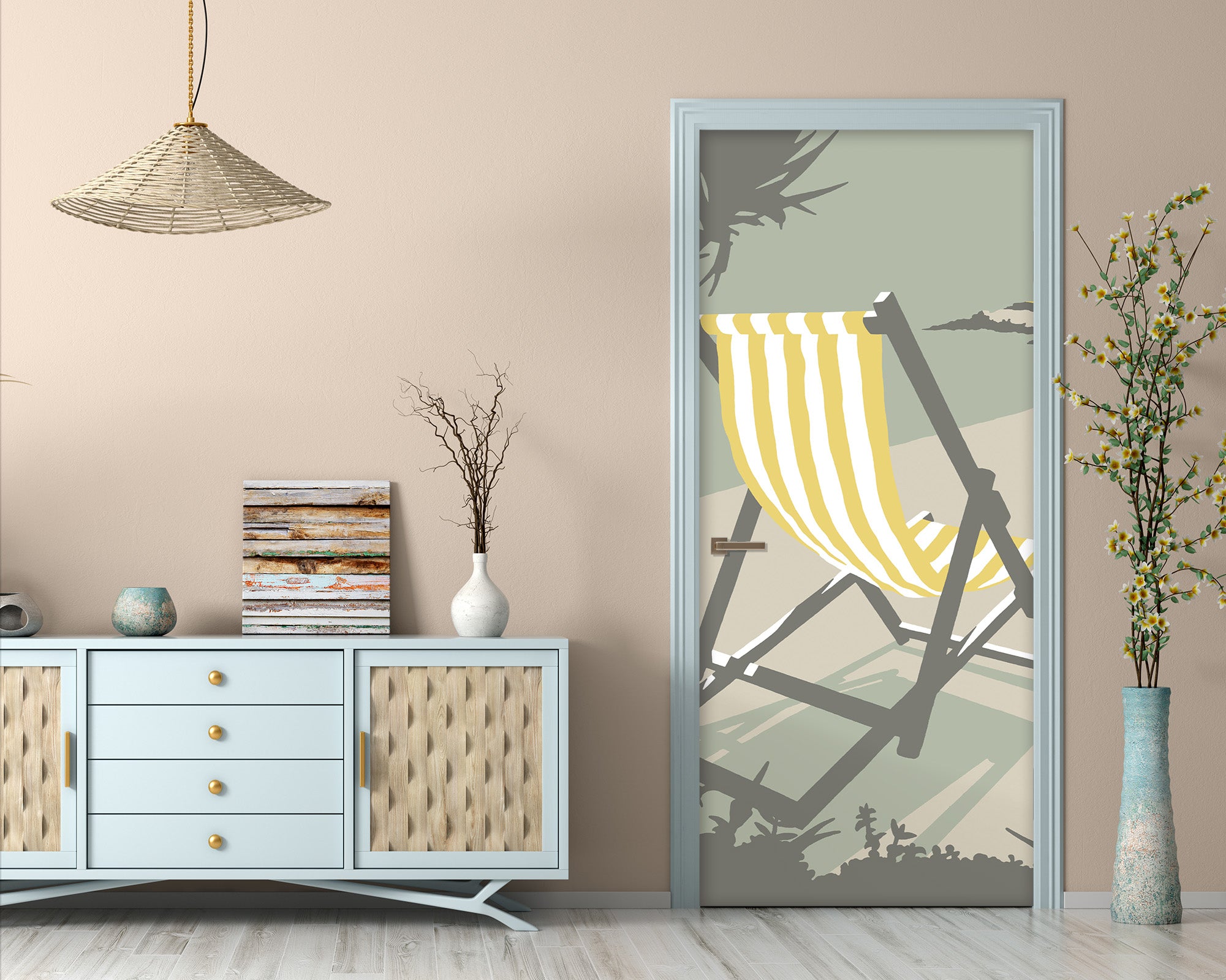 3D Recliner 9284 Steve Read Door Mural