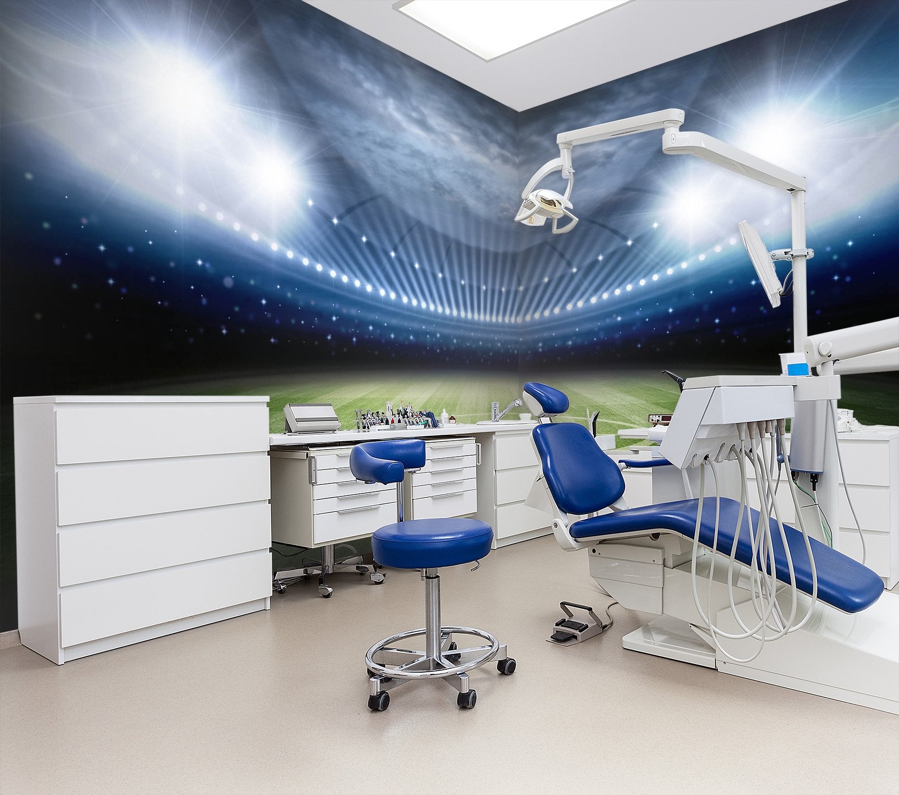 3D stadium 10 Wall Murals Wallpaper AJ Wallpaper