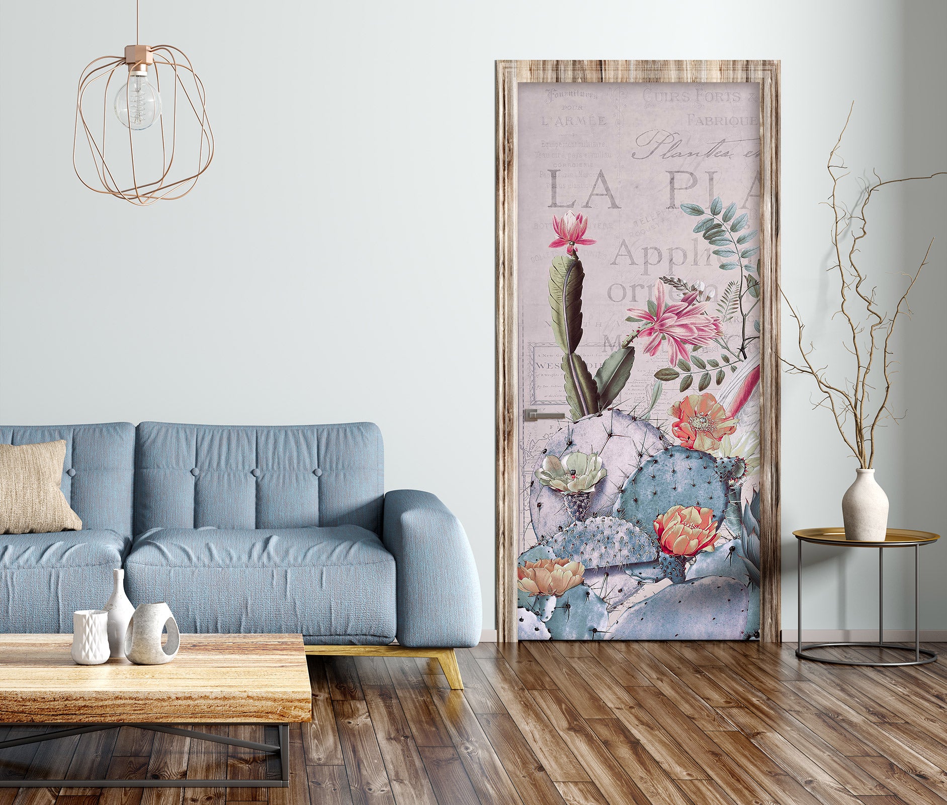 3D Cactus 118109 Andrea Haase Door Mural