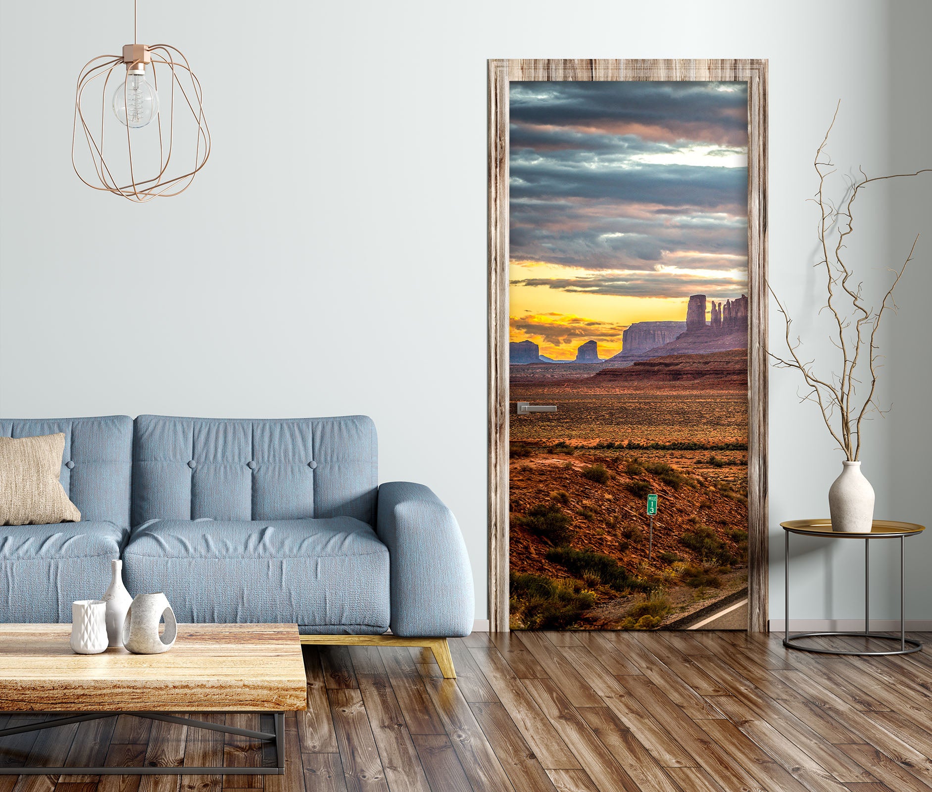 3D Grassland 12249 Marco Carmassi Door Mural