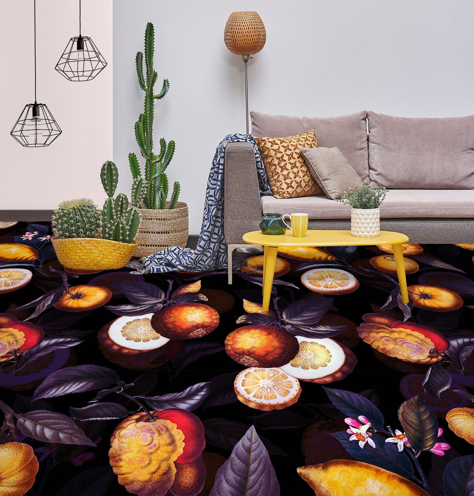 3D Fruit 99230 Uta Naumann Floor Mural Wallpaper Murals Self-Adhesive Removable Print Epoxy