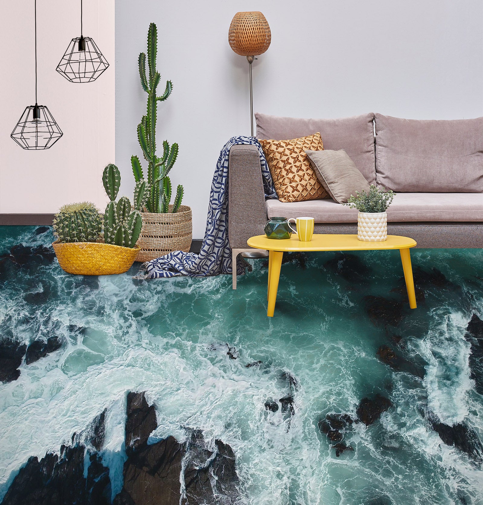 3D Spray Collision 207 Floor Mural Wallpaper Murals Rug & Mat Print Epoxy waterproof bath floor