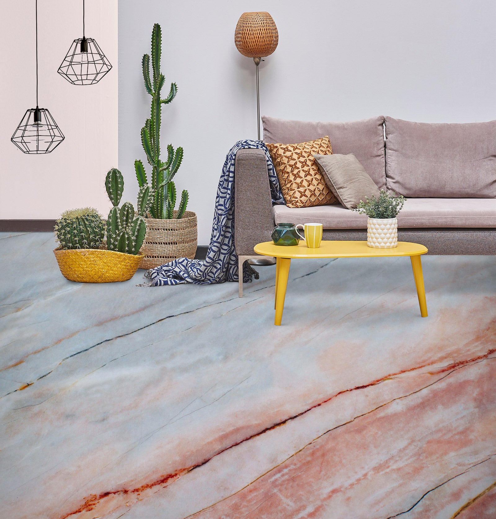 3D High-class Feeling 1169 Floor Mural