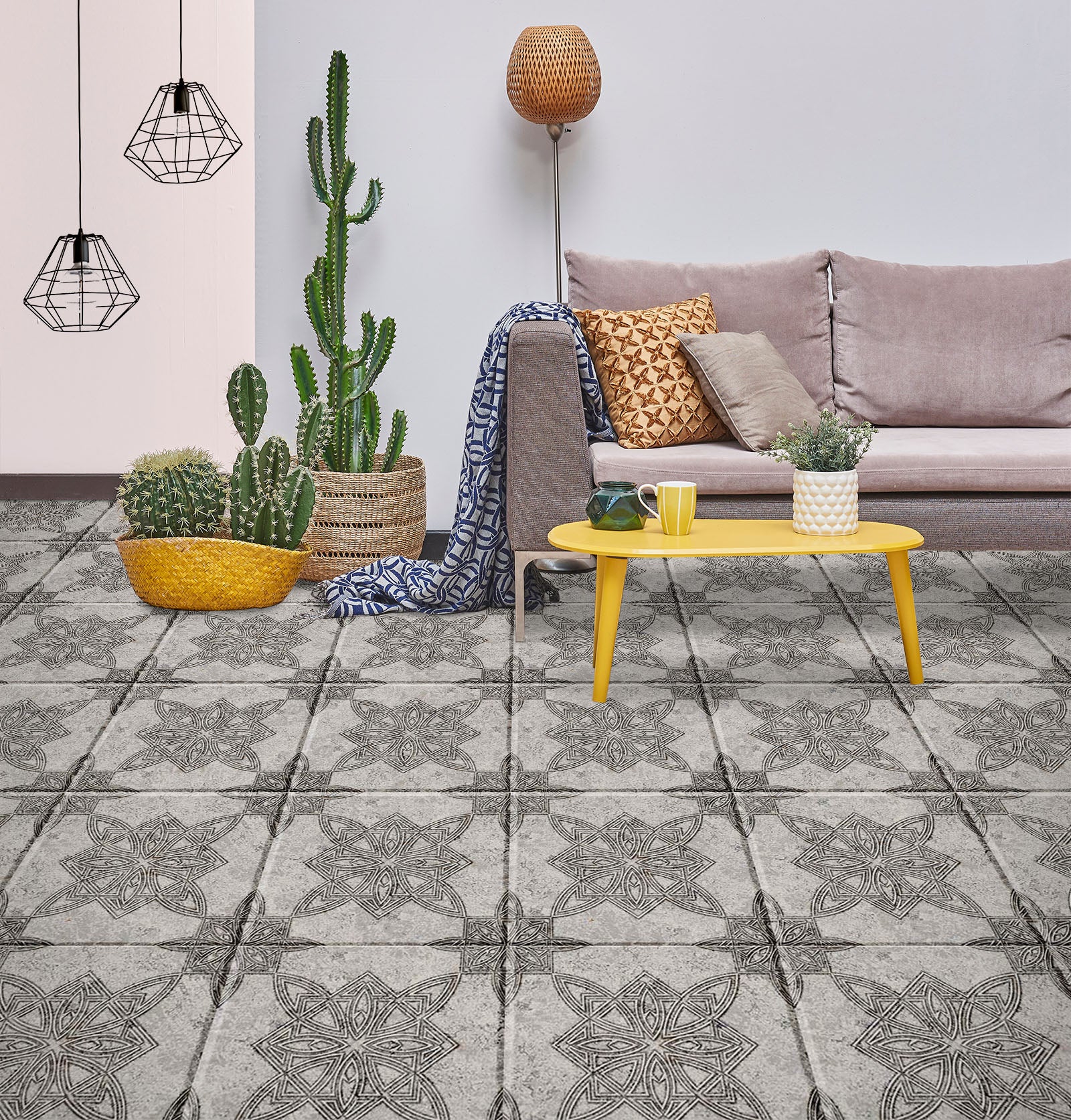 3D Simple Gray Pattern 957 Floor Mural Wallpaper Murals Rug & Mat Print Epoxy waterproof bath floor