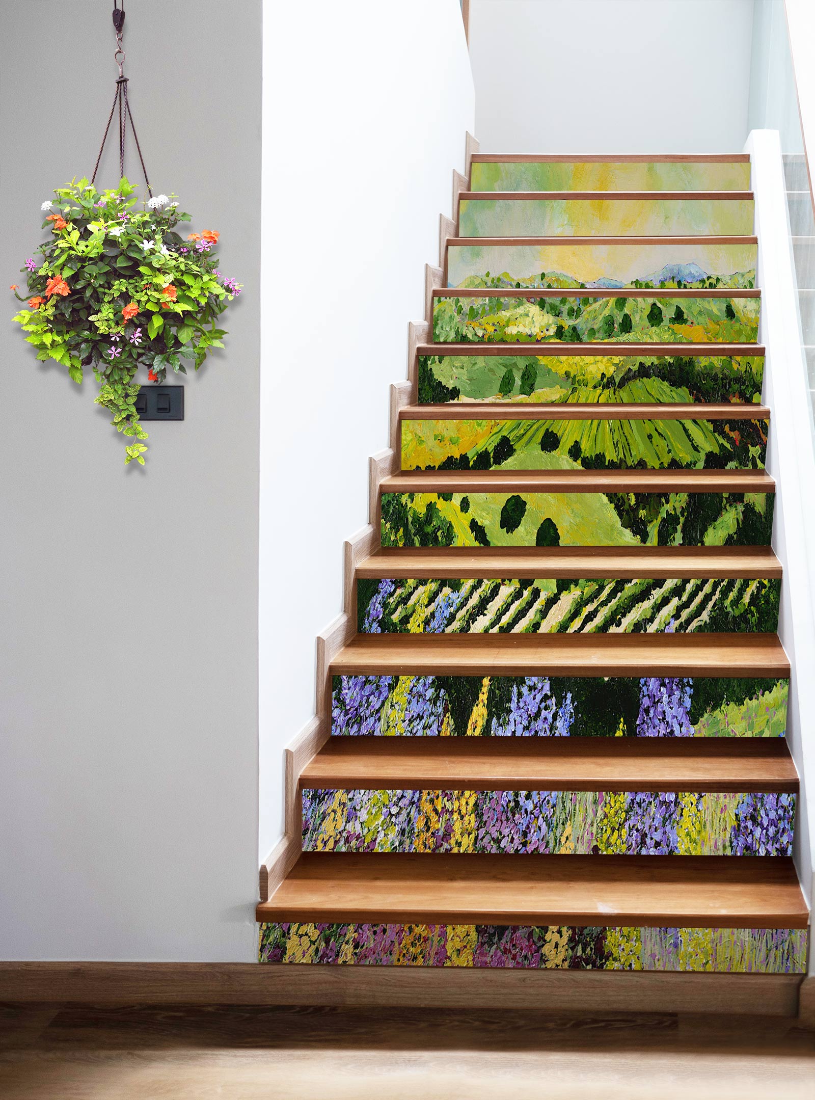 3D Field Flowers 89168 Allan P. Friedlander Stair Risers