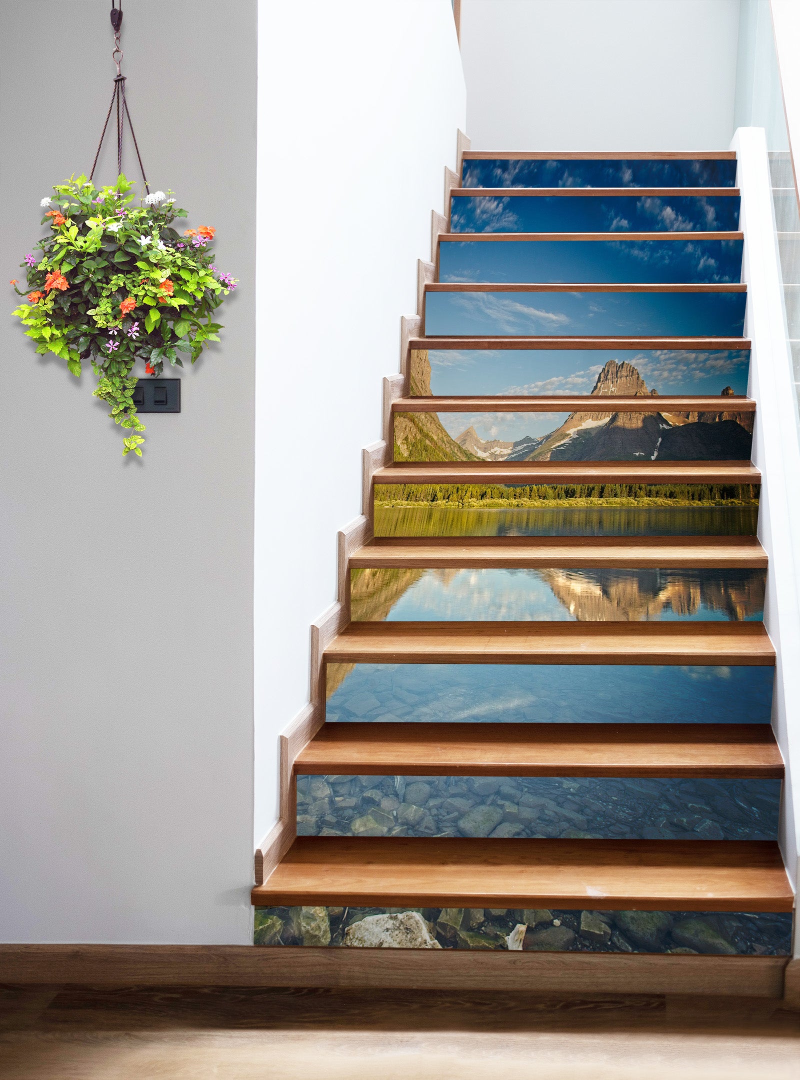 3D Lake Shadow 9912 Kathy Barefield Stair Risers