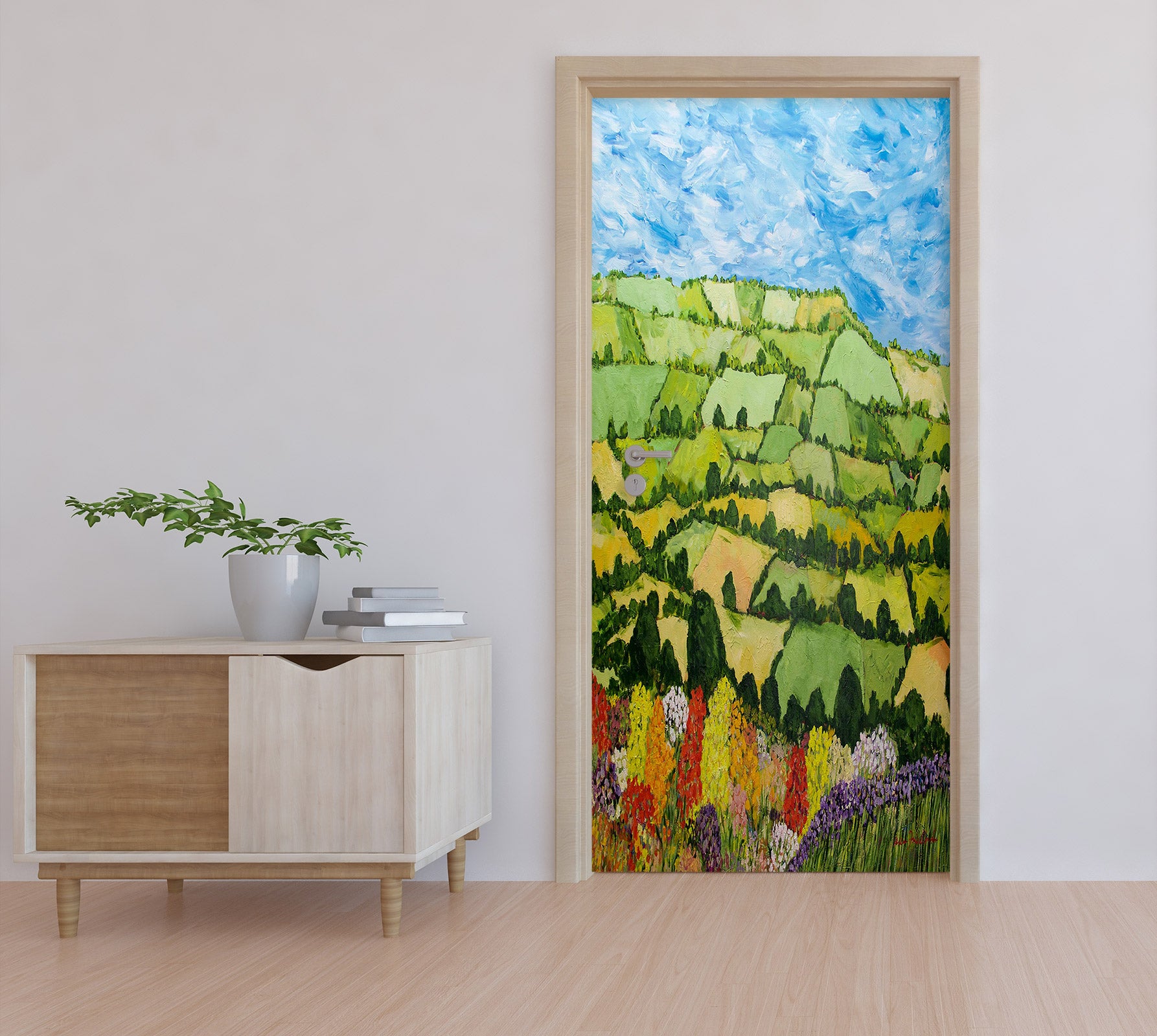 3D Field Woods 93201 Allan P. Friedlander Door Mural