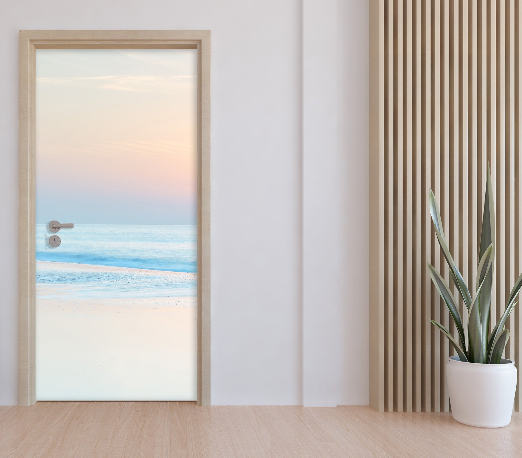 3D Beach 10712 Assaf Frank Door Mural