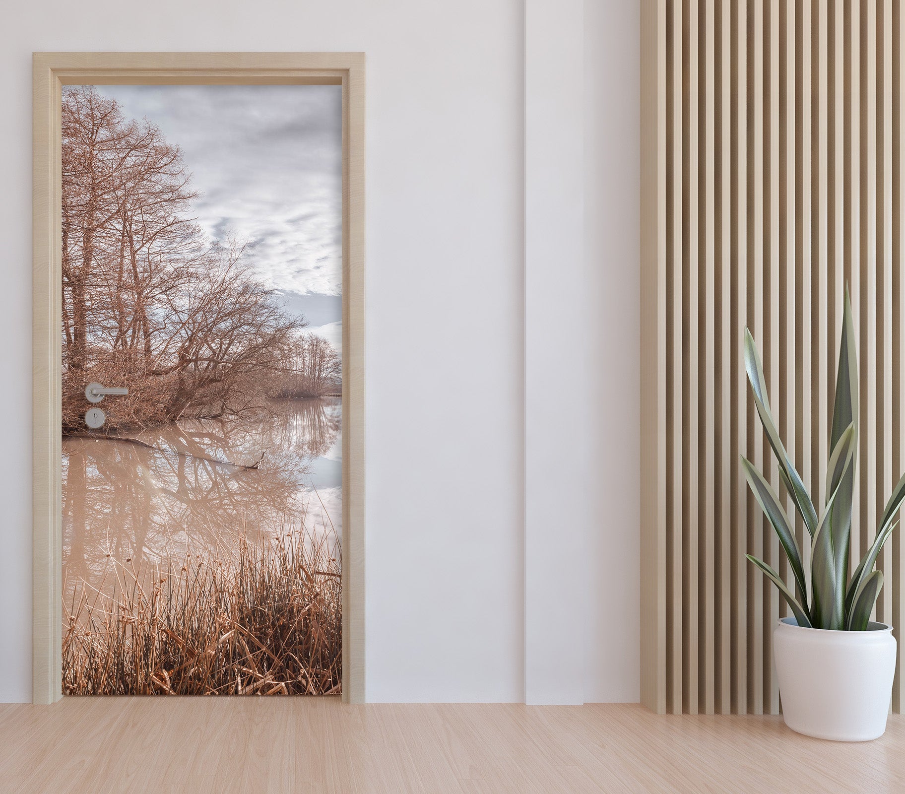 3D Grassy Creek 10226 Assaf Frank Door Mural