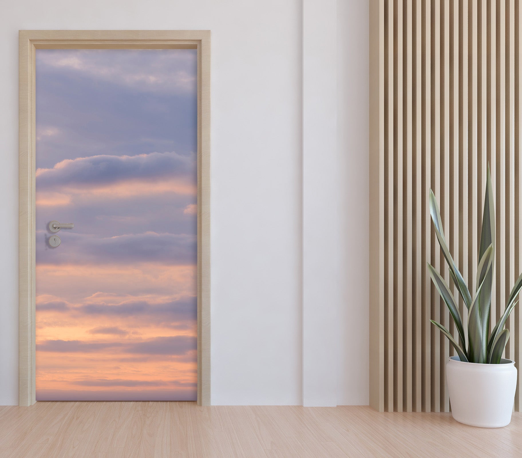 3D Beautiful Clouds 5196 Assaf Frank Door Mural