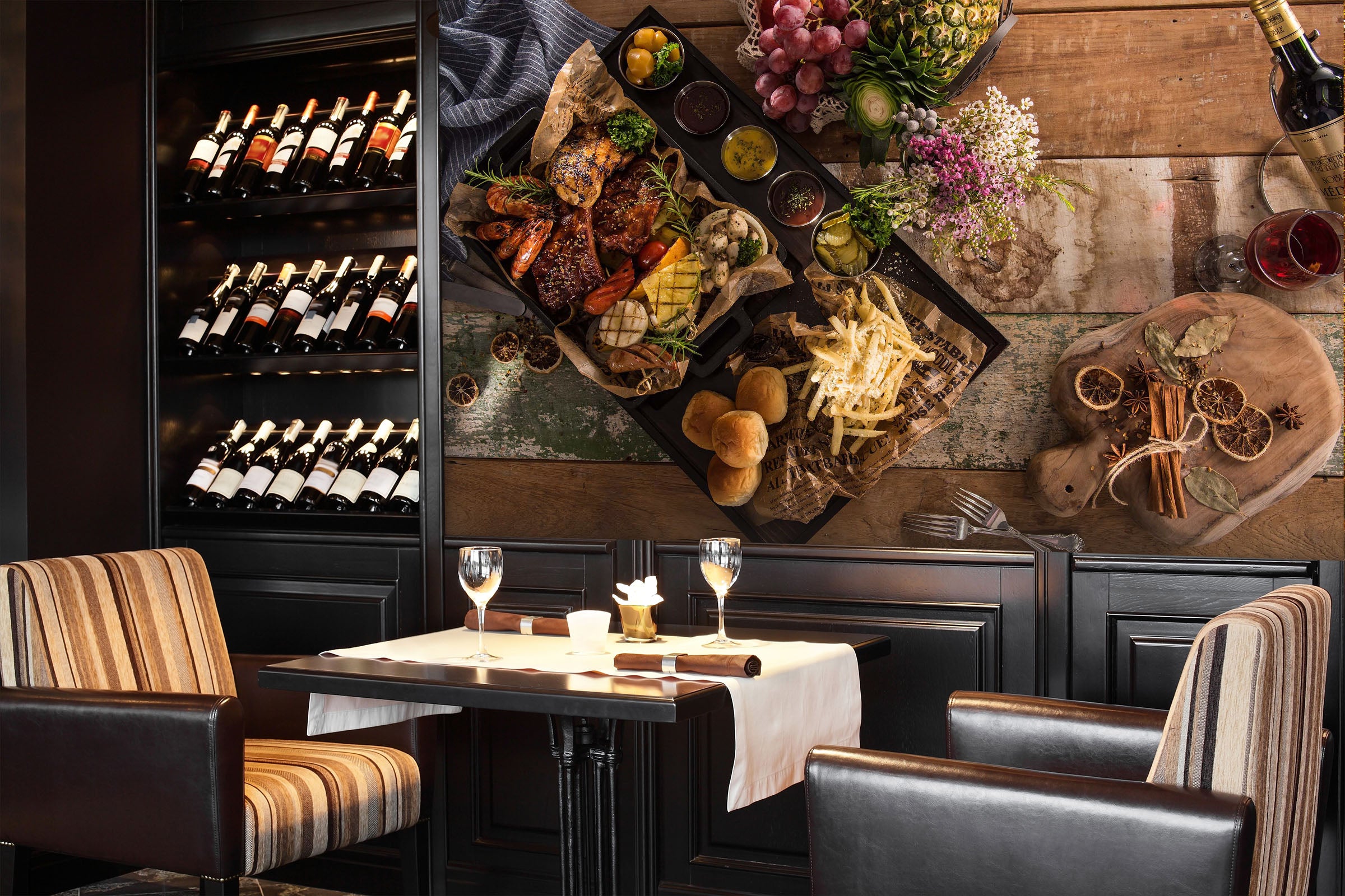 3D Wine Rack 1504 Wall Murals