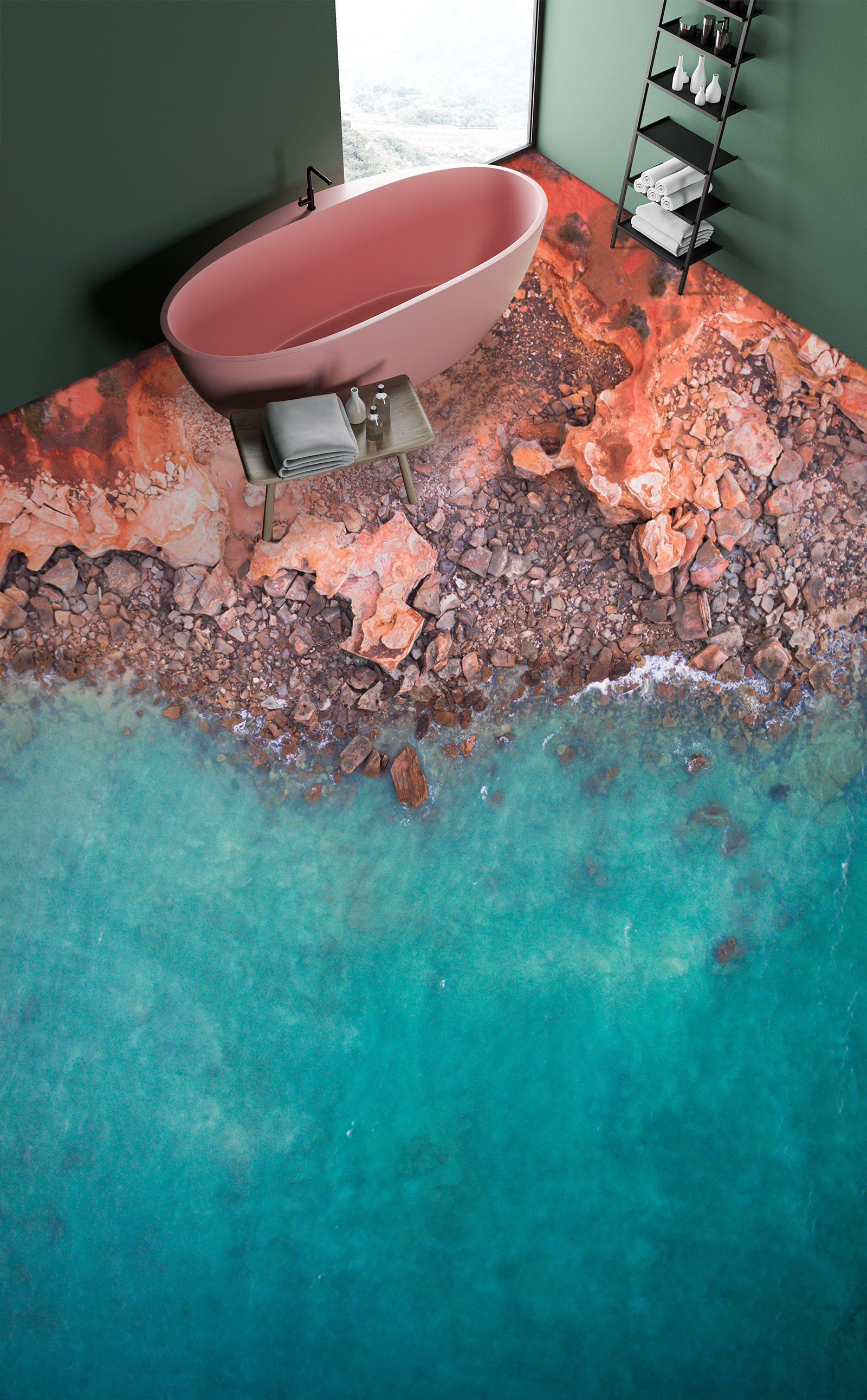 3D Years Land 288 Floor Mural Wallpaper Murals Rug & Mat Print Epoxy waterproof bath floor