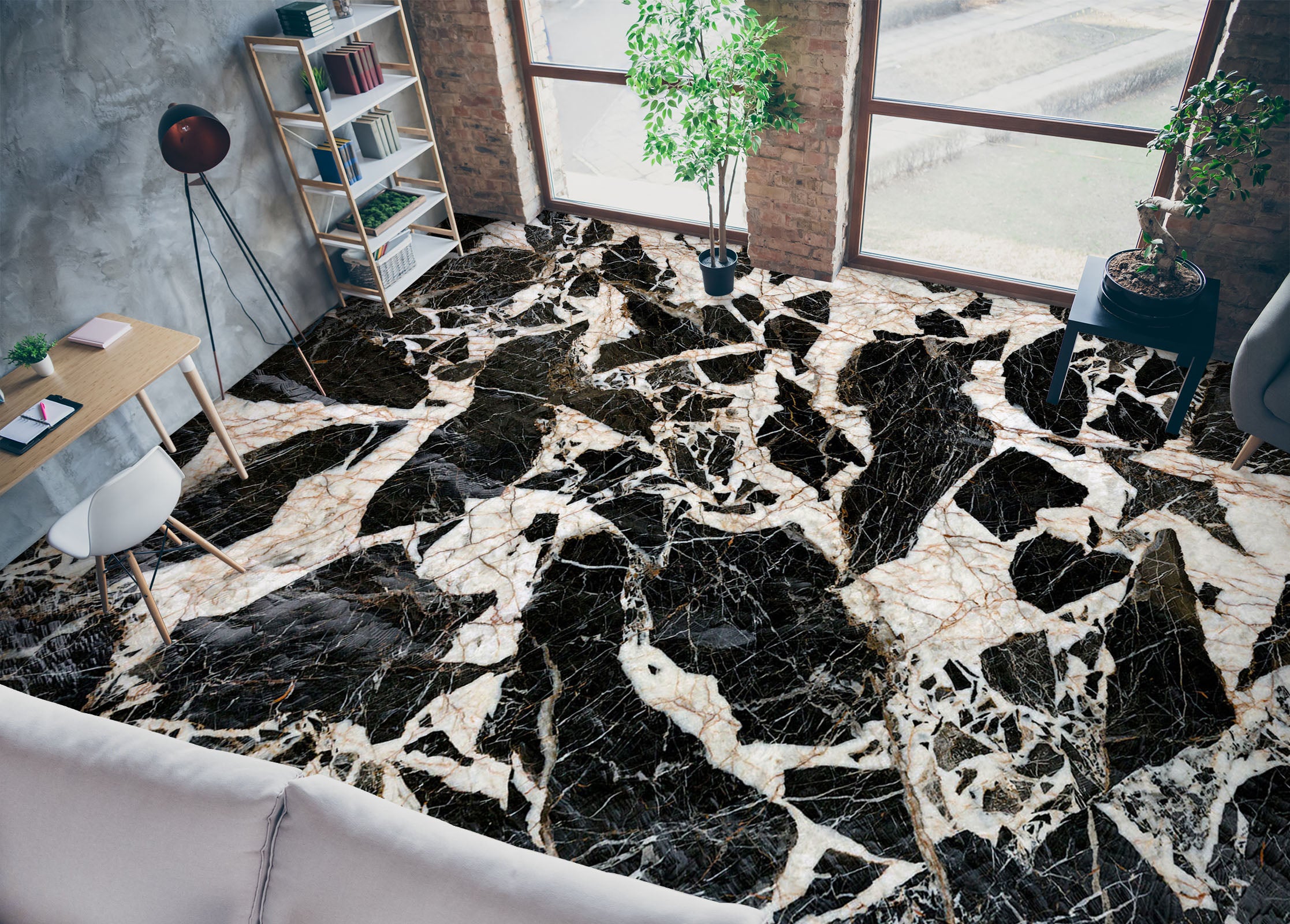 3D Advanced Refinement 937 Floor Mural Wallpaper Murals Rug & Mat Print Epoxy waterproof bath floor