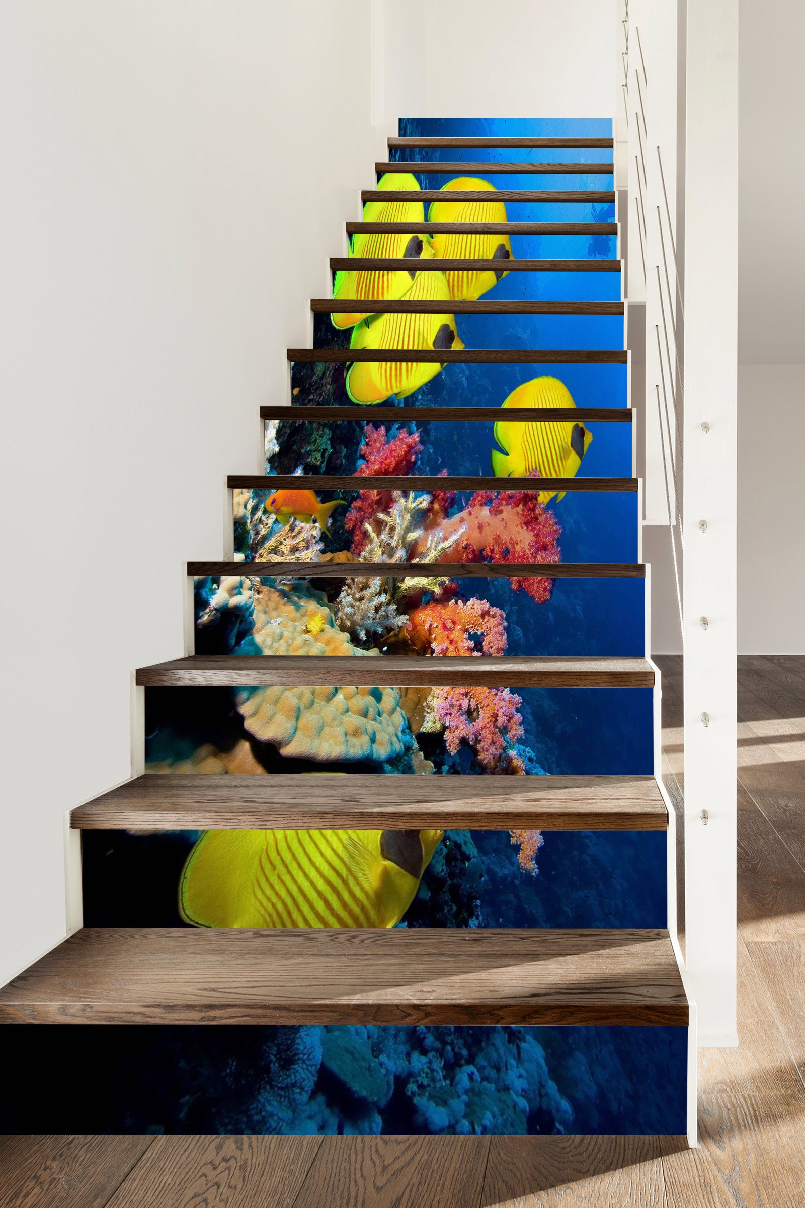 3D Fresh Fish 393 Stair Risers
