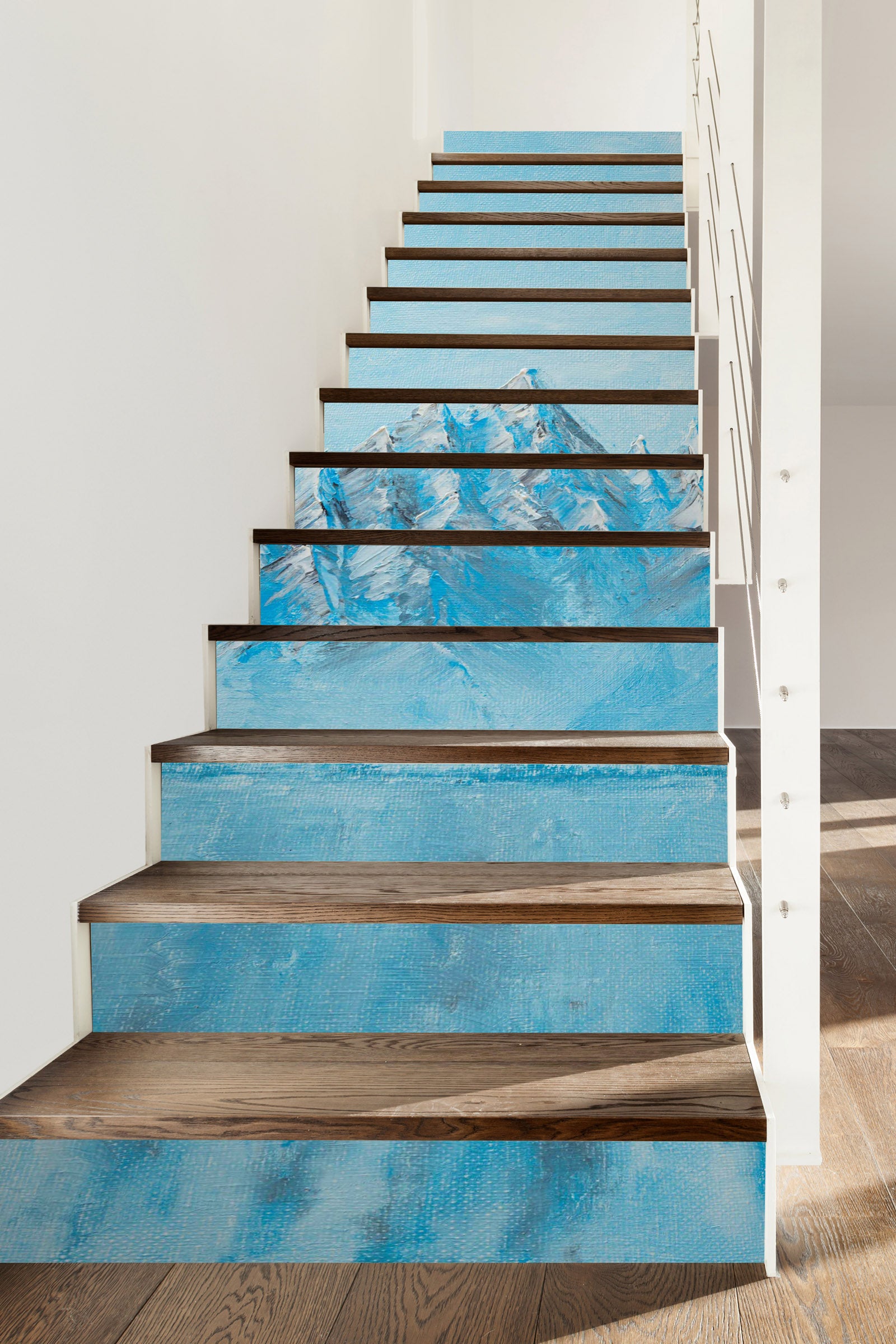 3D Glacier 8815 Marina Zotova Stair Risers