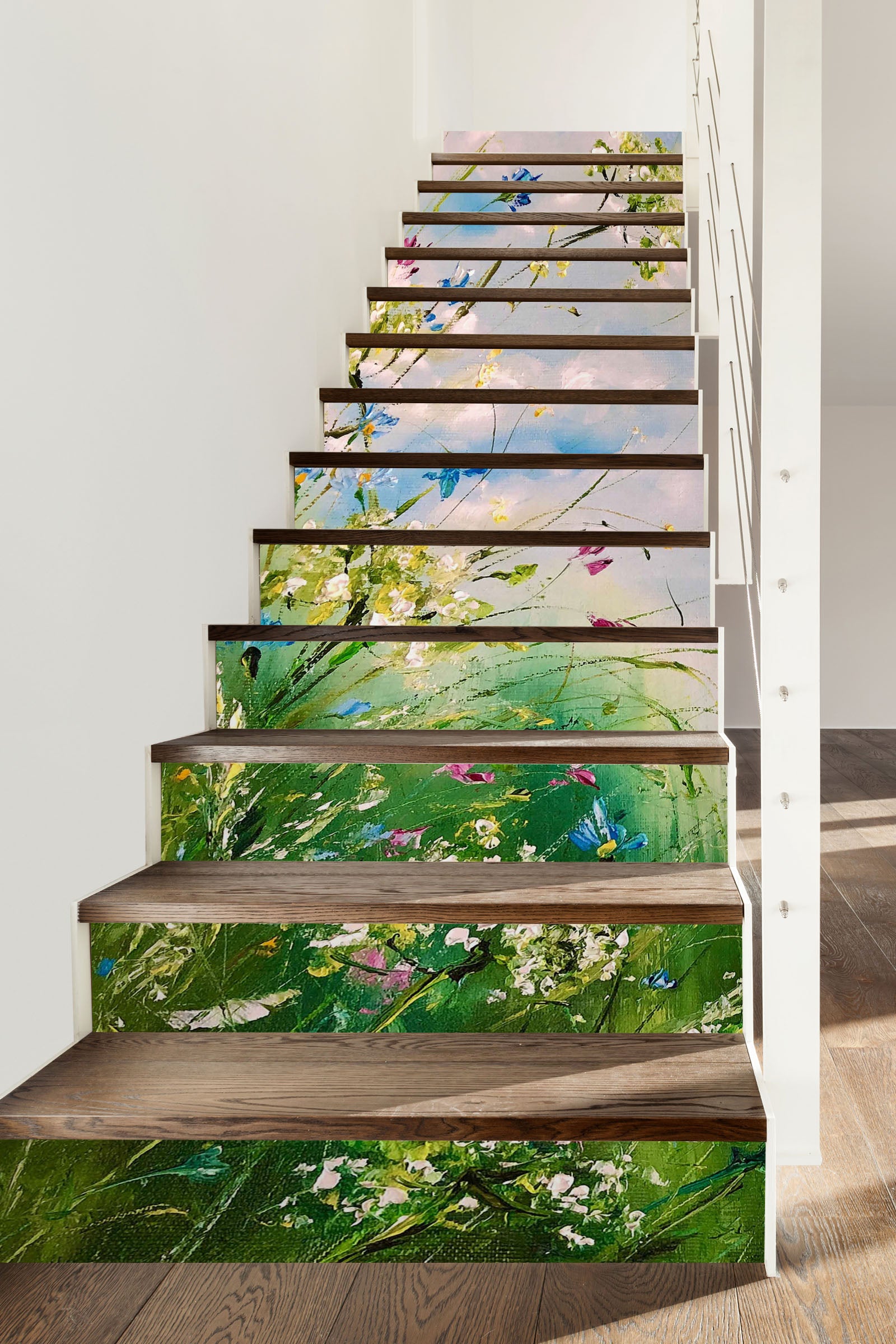 3D Cloud Garden 2157 Skromova Marina Stair Risers