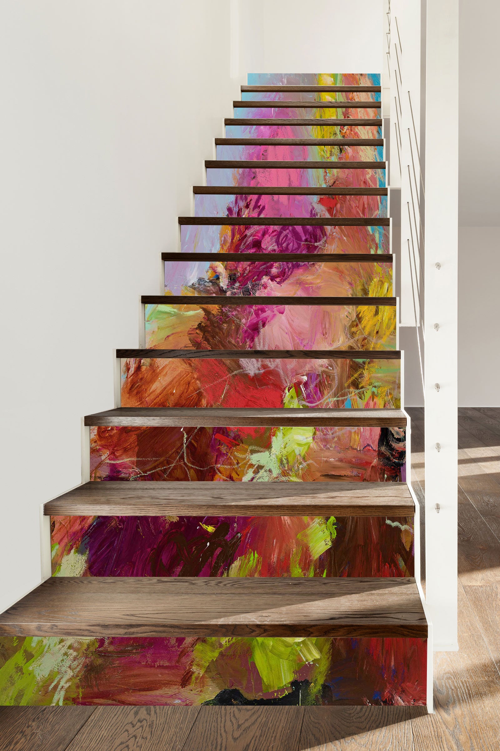 3D Oil Painting Texture 90181 Allan P. Friedlander Stair Risers