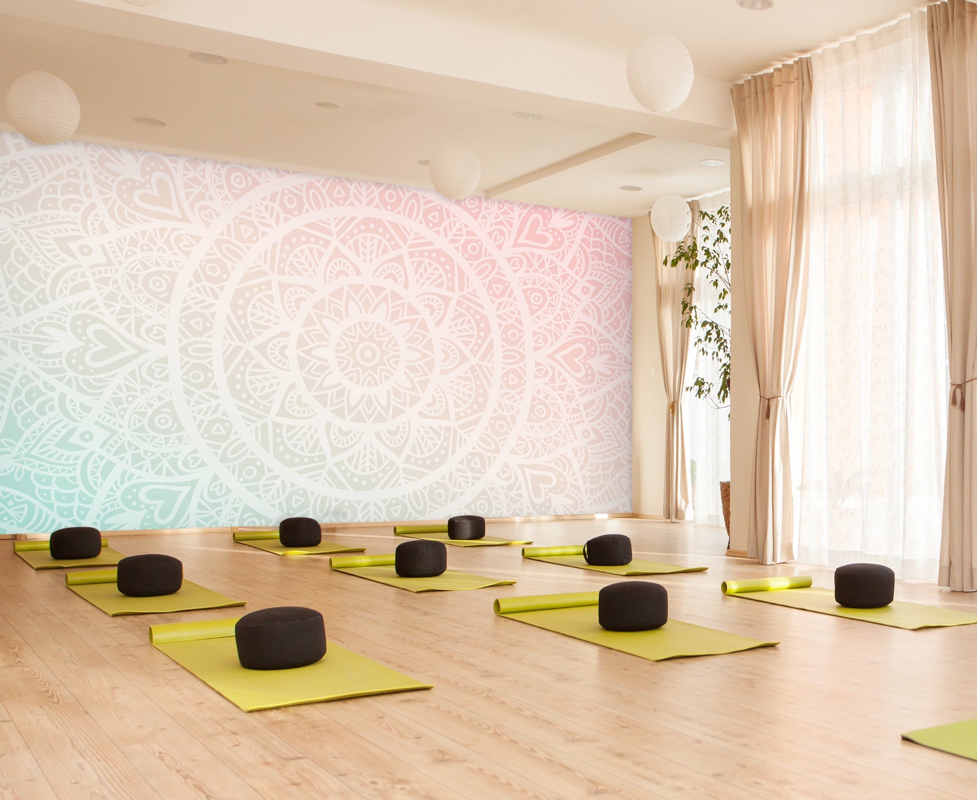 3D Color Pattern 081 Wall Murals Wallpaper AJ Wallpaper 2