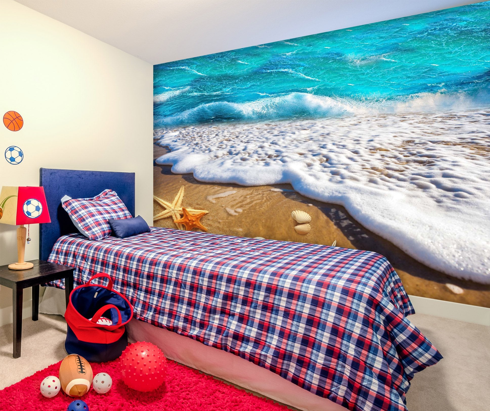 3D Beach Shells 1604 Wall Murals Wallpaper AJ Wallpaper 2