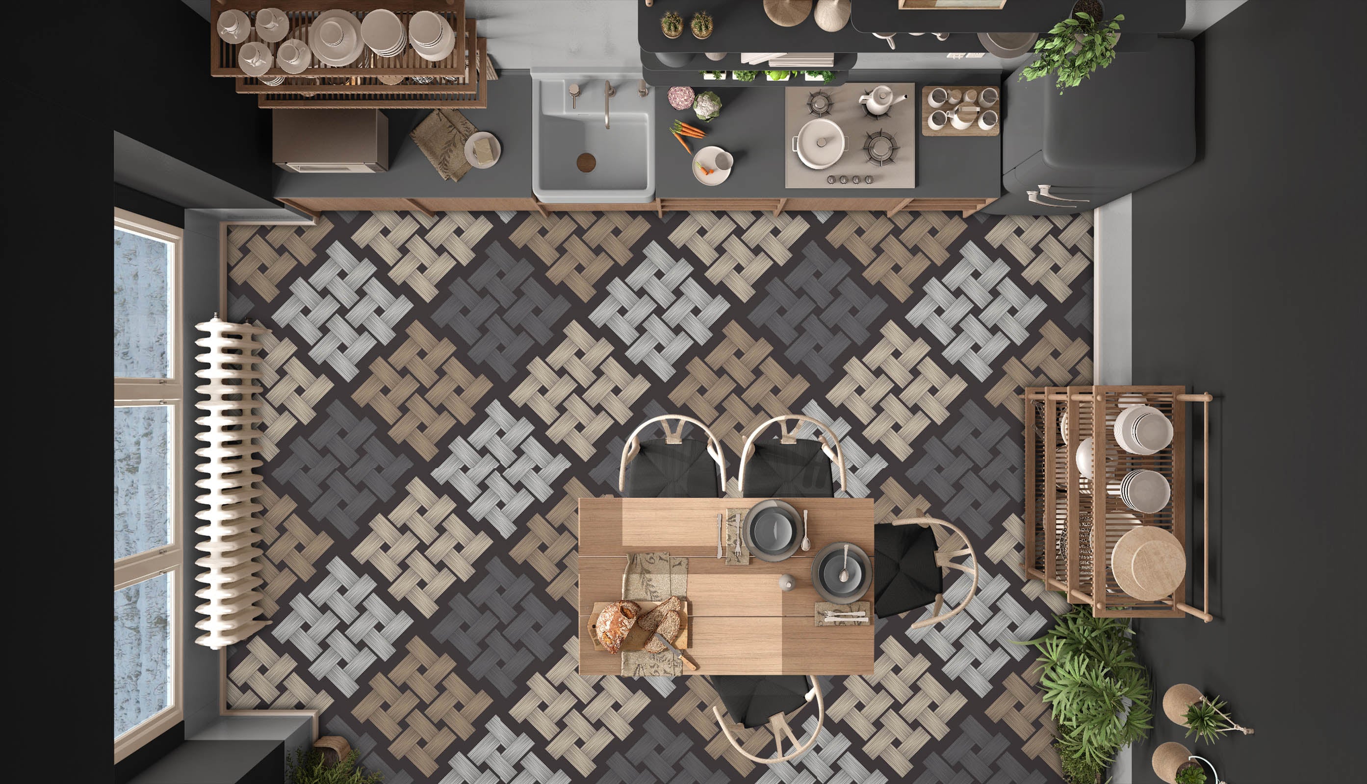 3D Interlacing And Weaving 848 Floor Mural Wallpaper Murals Rug & Mat Print Epoxy waterproof bath floor