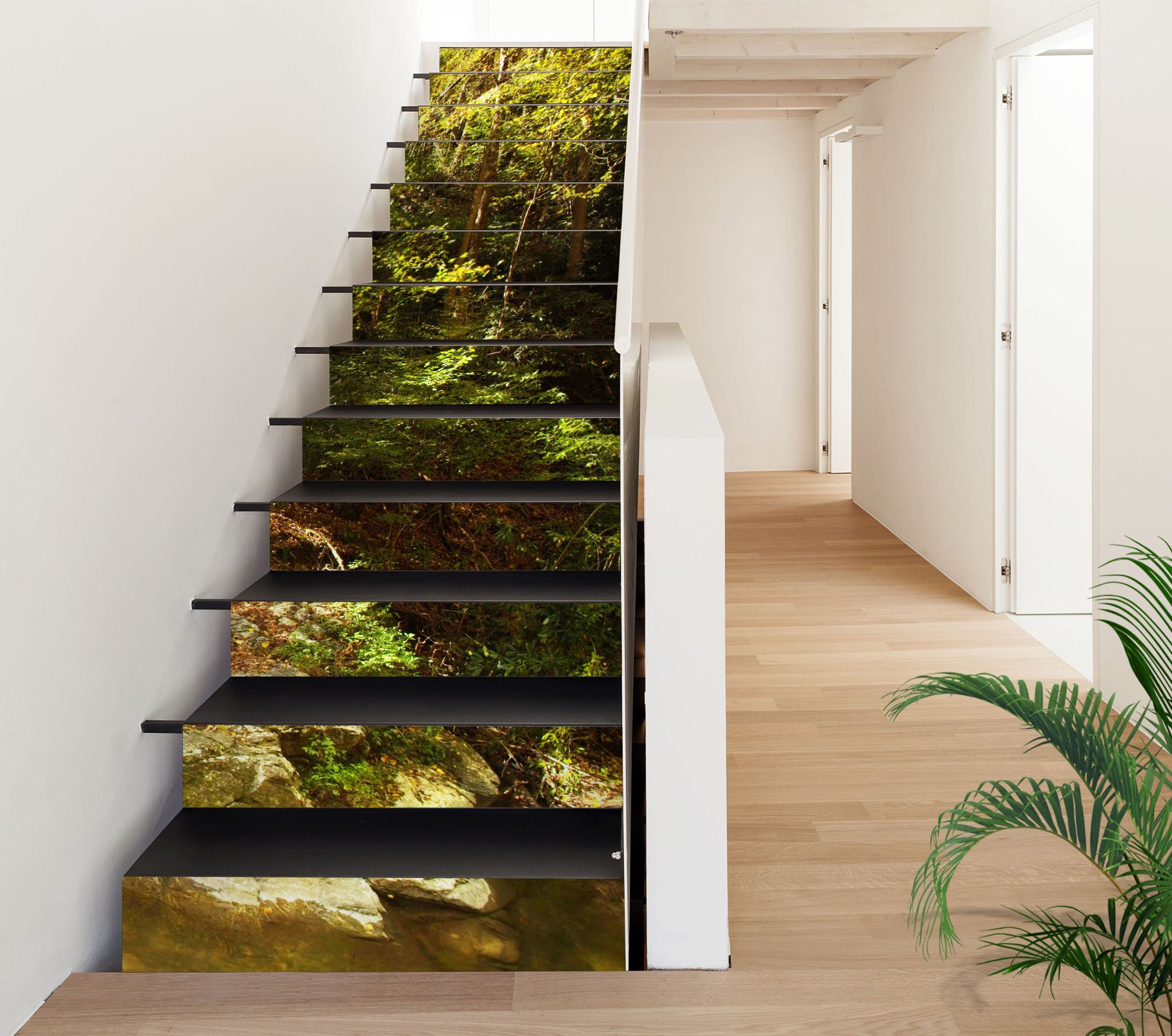 3D Jungle Sunshine 101109 Kathy Barefield Stair Risers