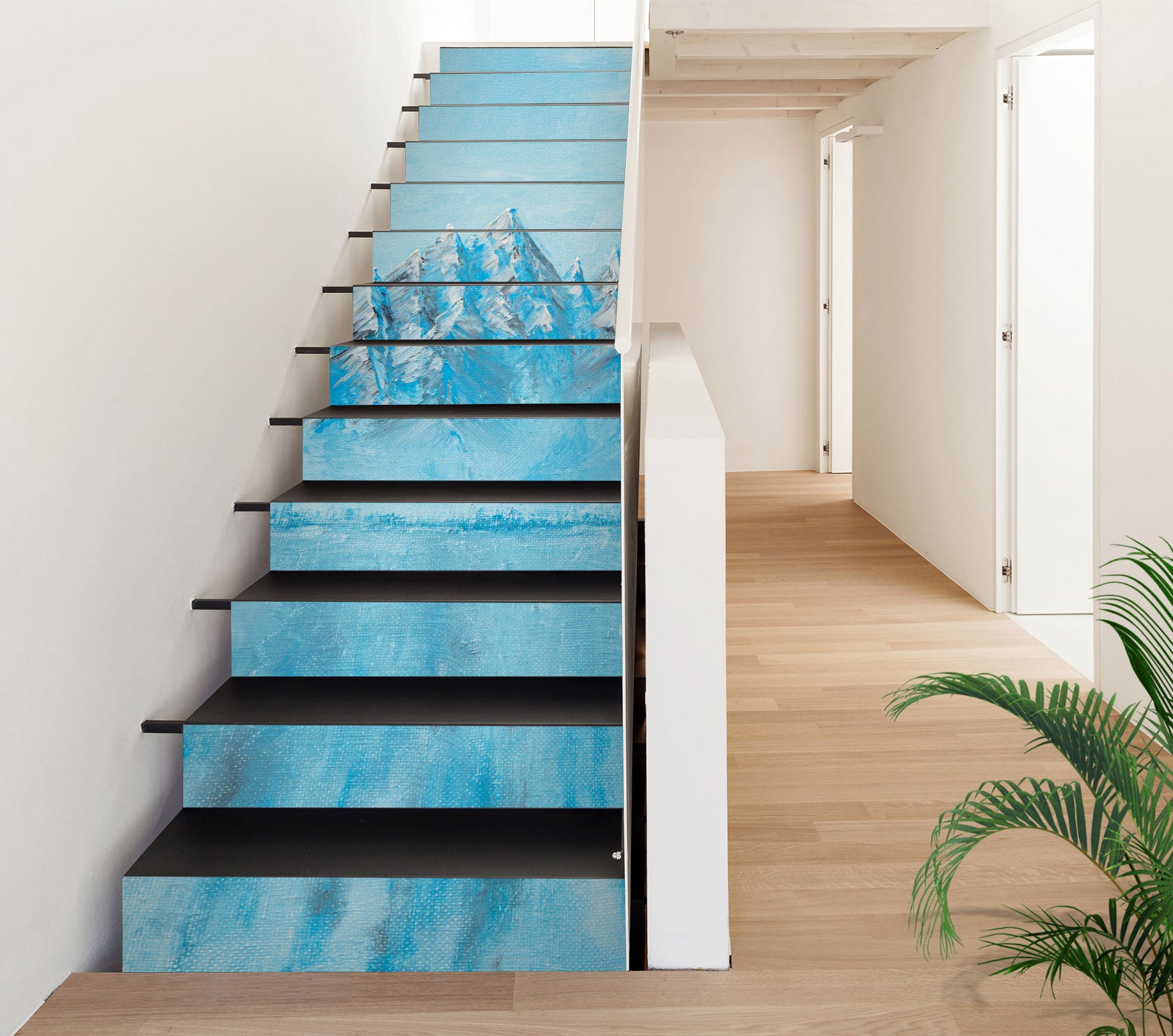 3D Glacier 8815 Marina Zotova Stair Risers