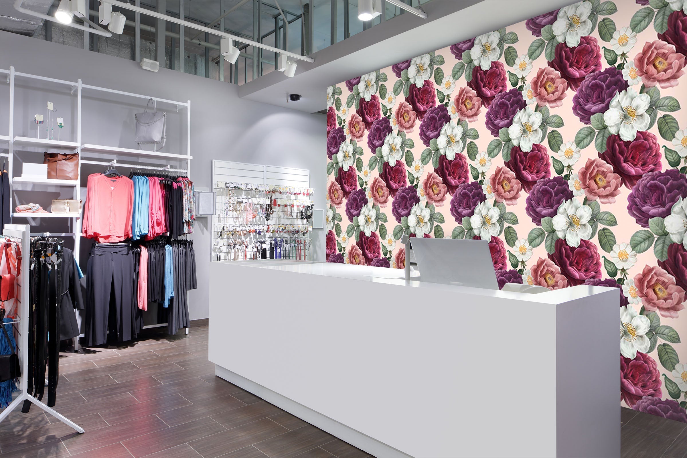 3D Traditional Flower 125 Wall Murals Wallpaper AJ Wallpaper 2