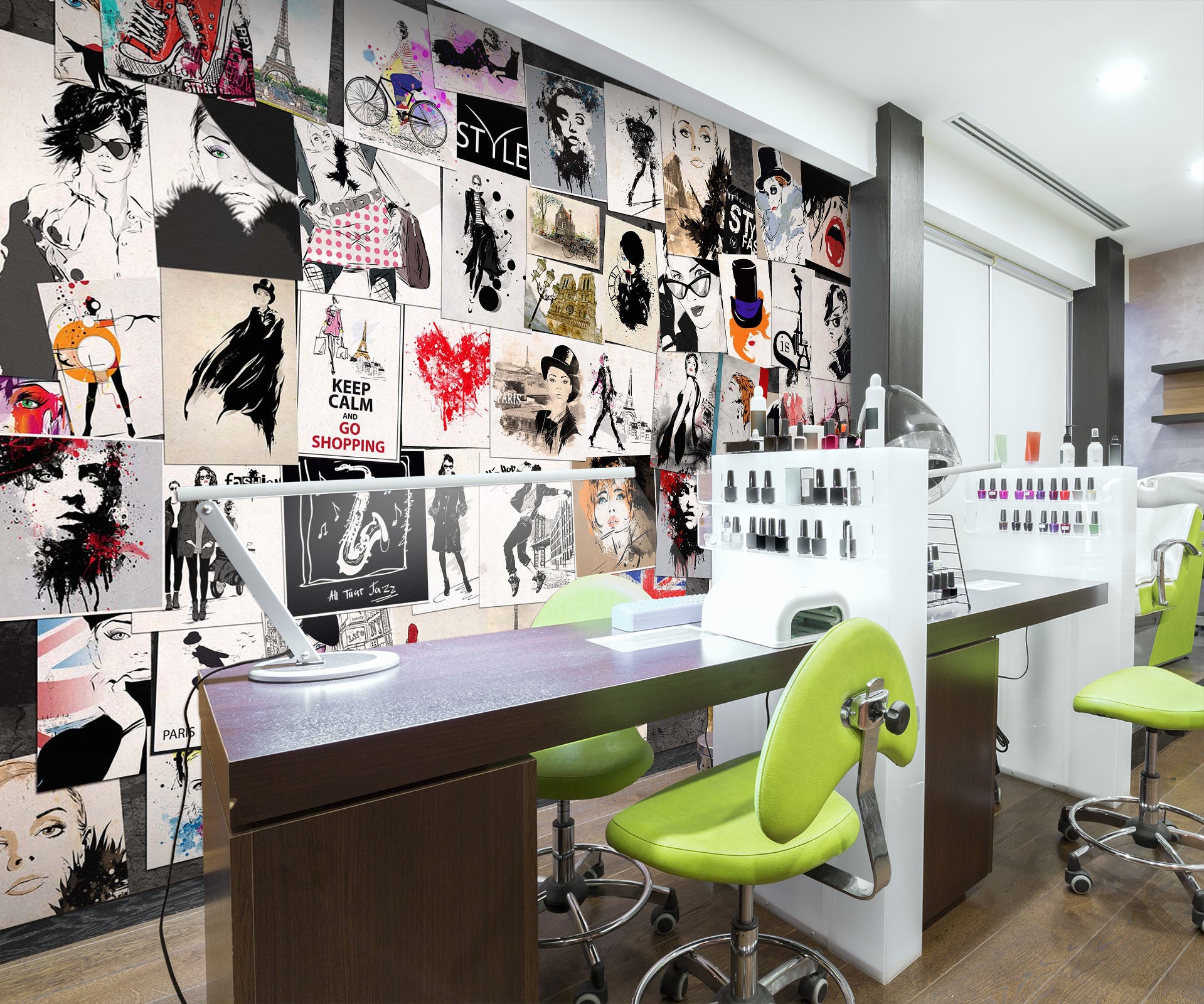 3D Painted Photo 083 Wall Murals