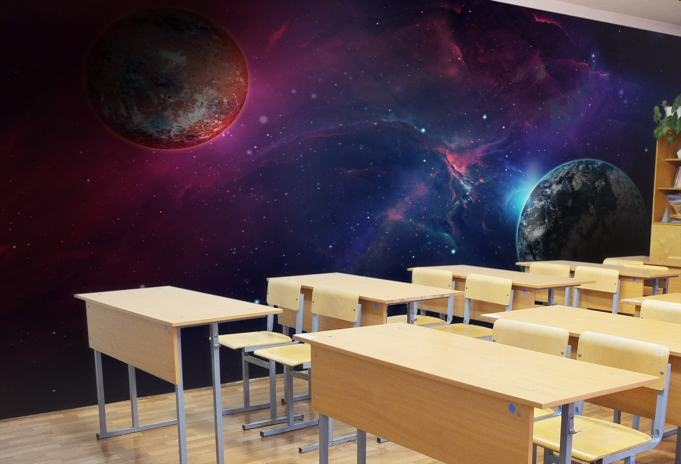 3D Cosmic Earth 172 Wall Murals