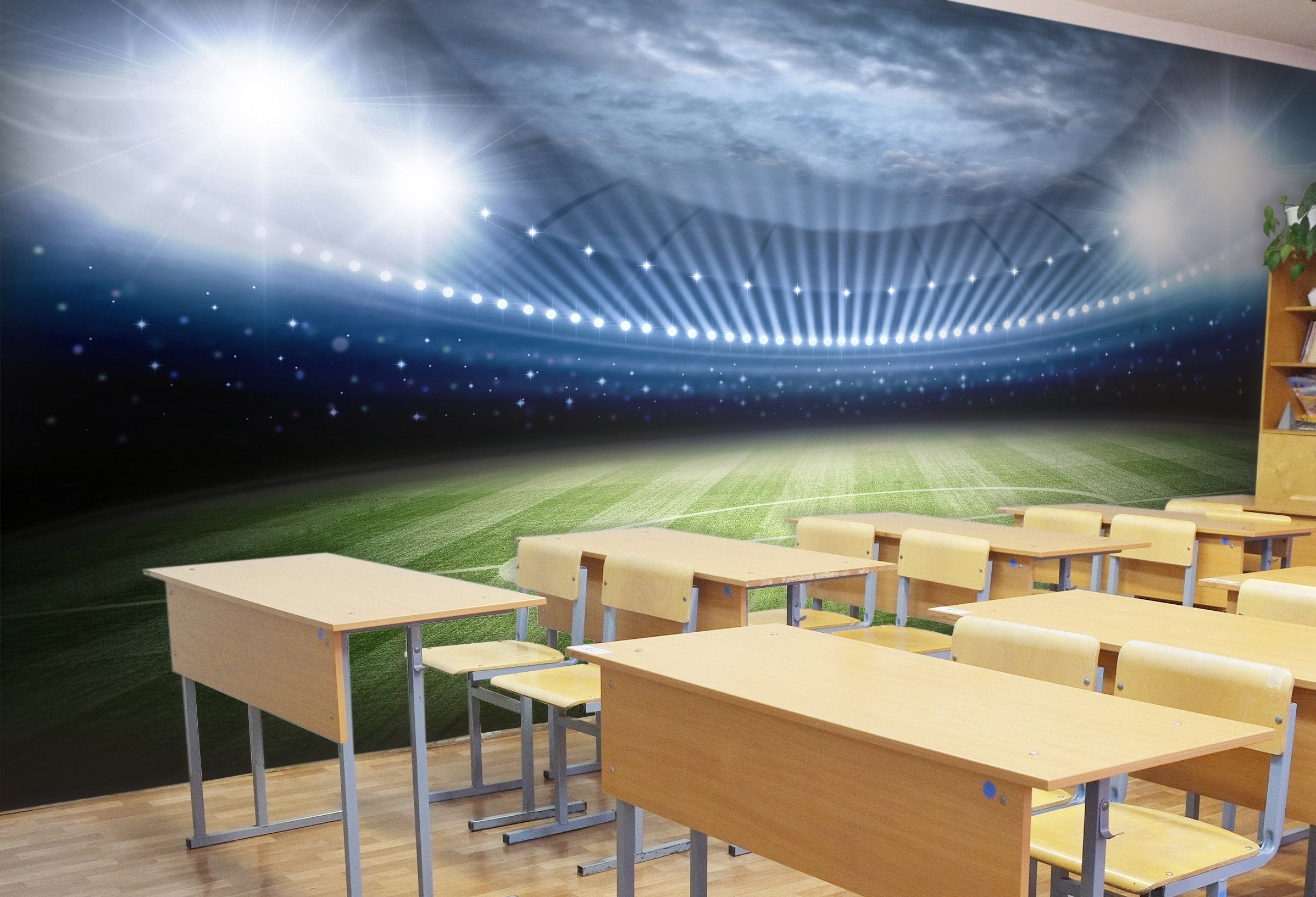 3D stadium 56 Wall Murals Wallpaper AJ Wallpaper 2