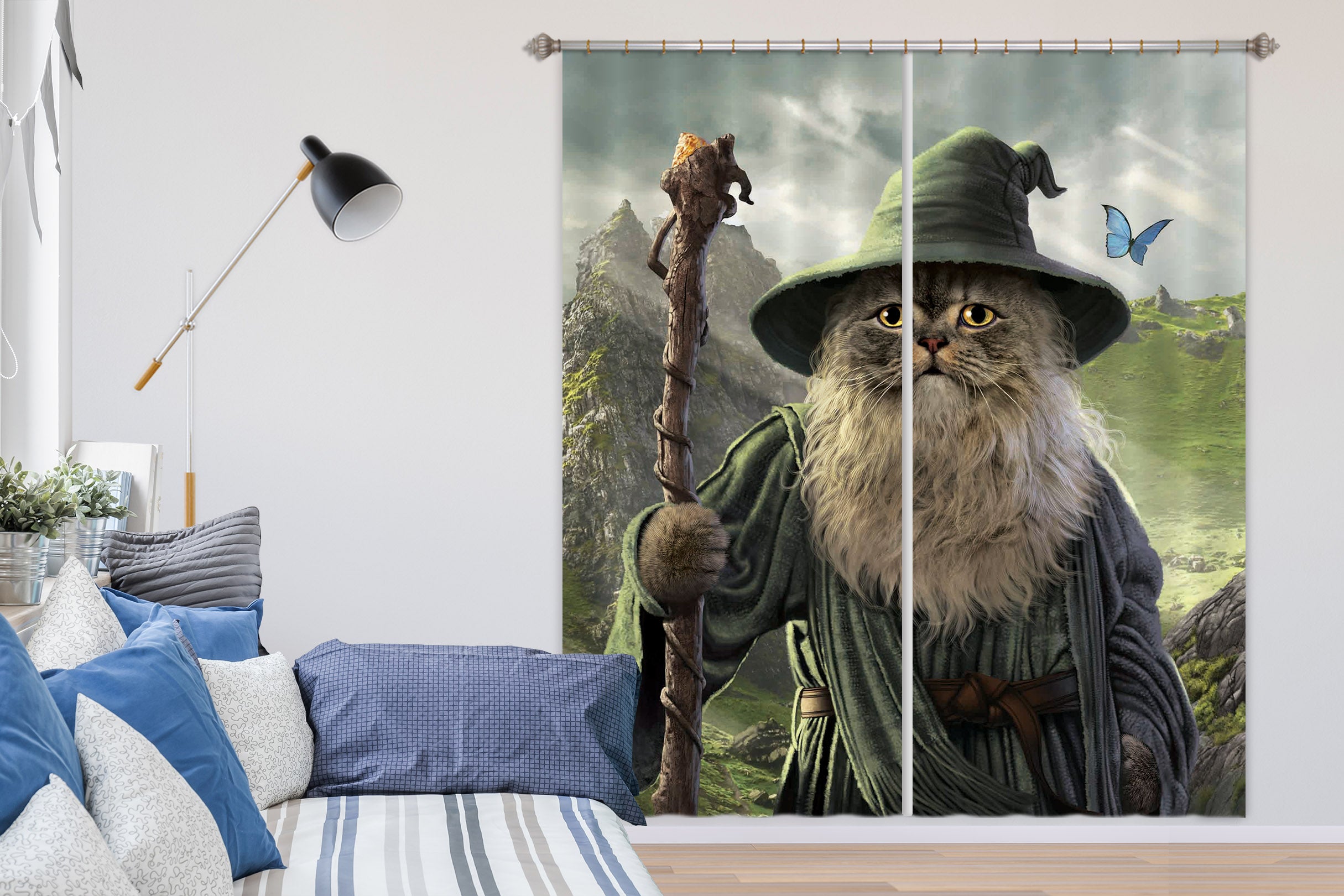 3D Catdalf Def 019 Vincent Hie Curtain Curtains Drapes