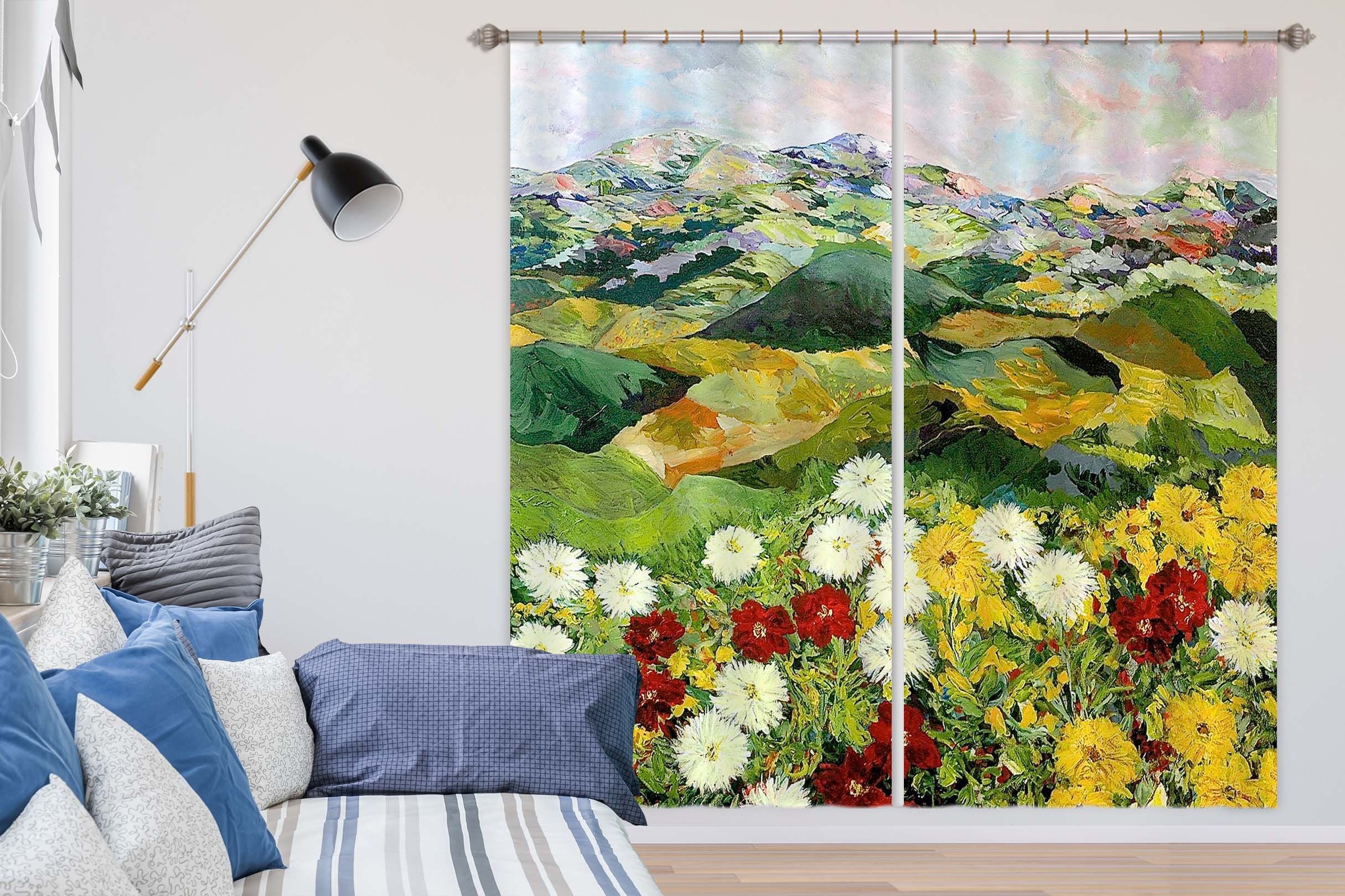 3D Bewitching Twilight 043 Allan P. Friedlander Curtain Curtains Drapes Wallpaper AJ Wallpaper