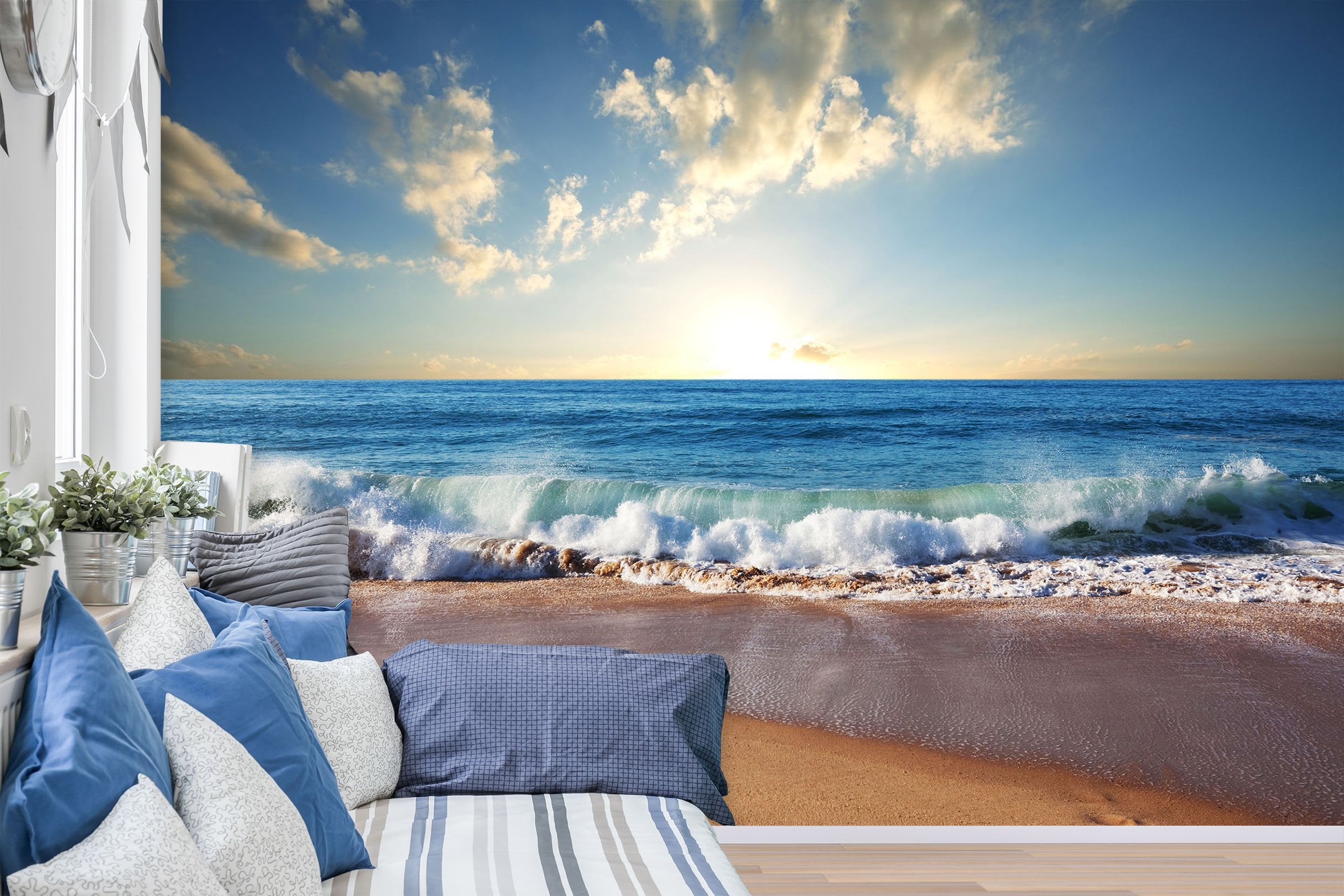 3D Beach Ocean 36 Wall Murals Wallpaper AJ Wallpaper 2