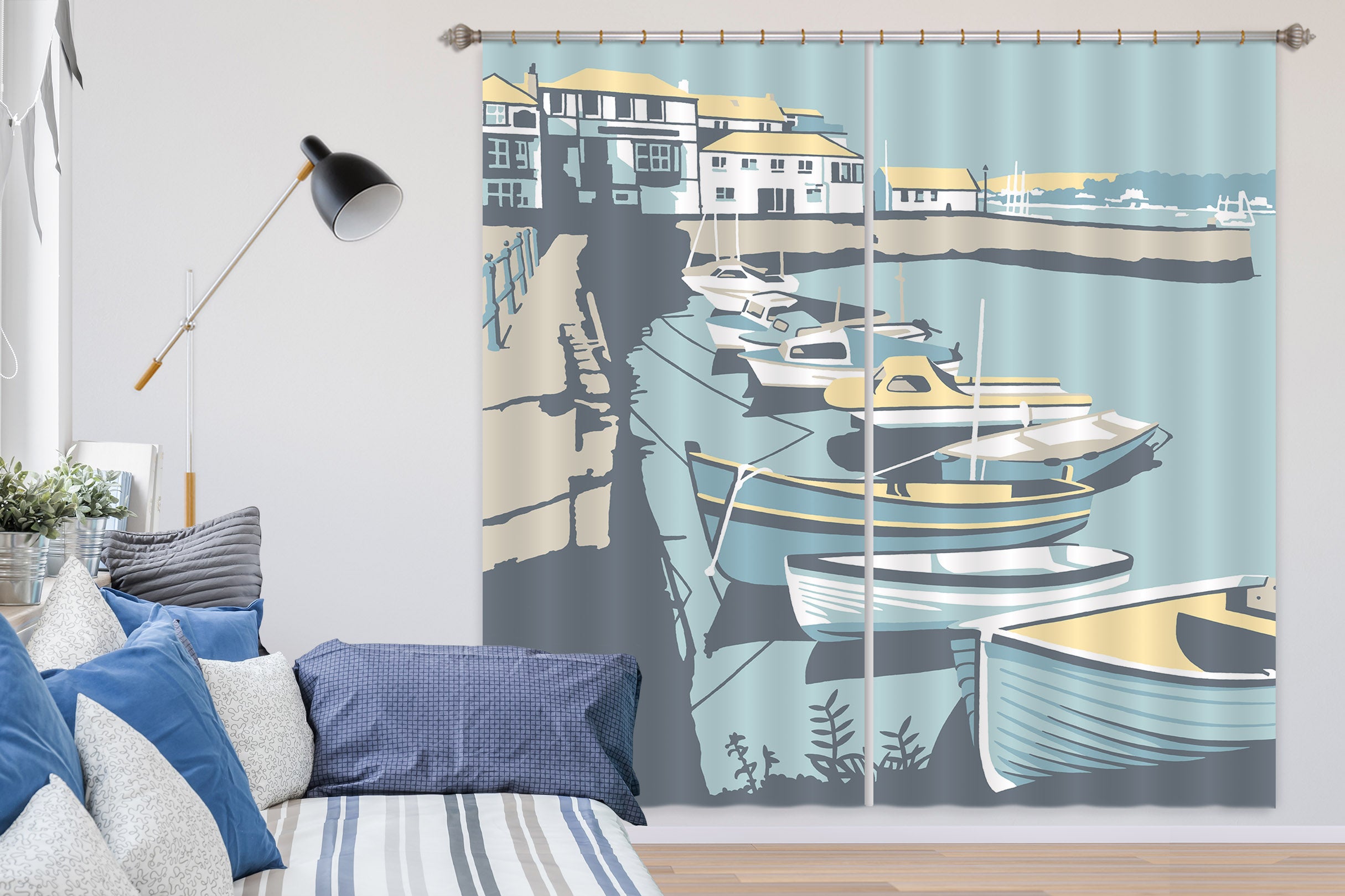 3D Falmouth 115 Steve Read Curtain Curtains Drapes