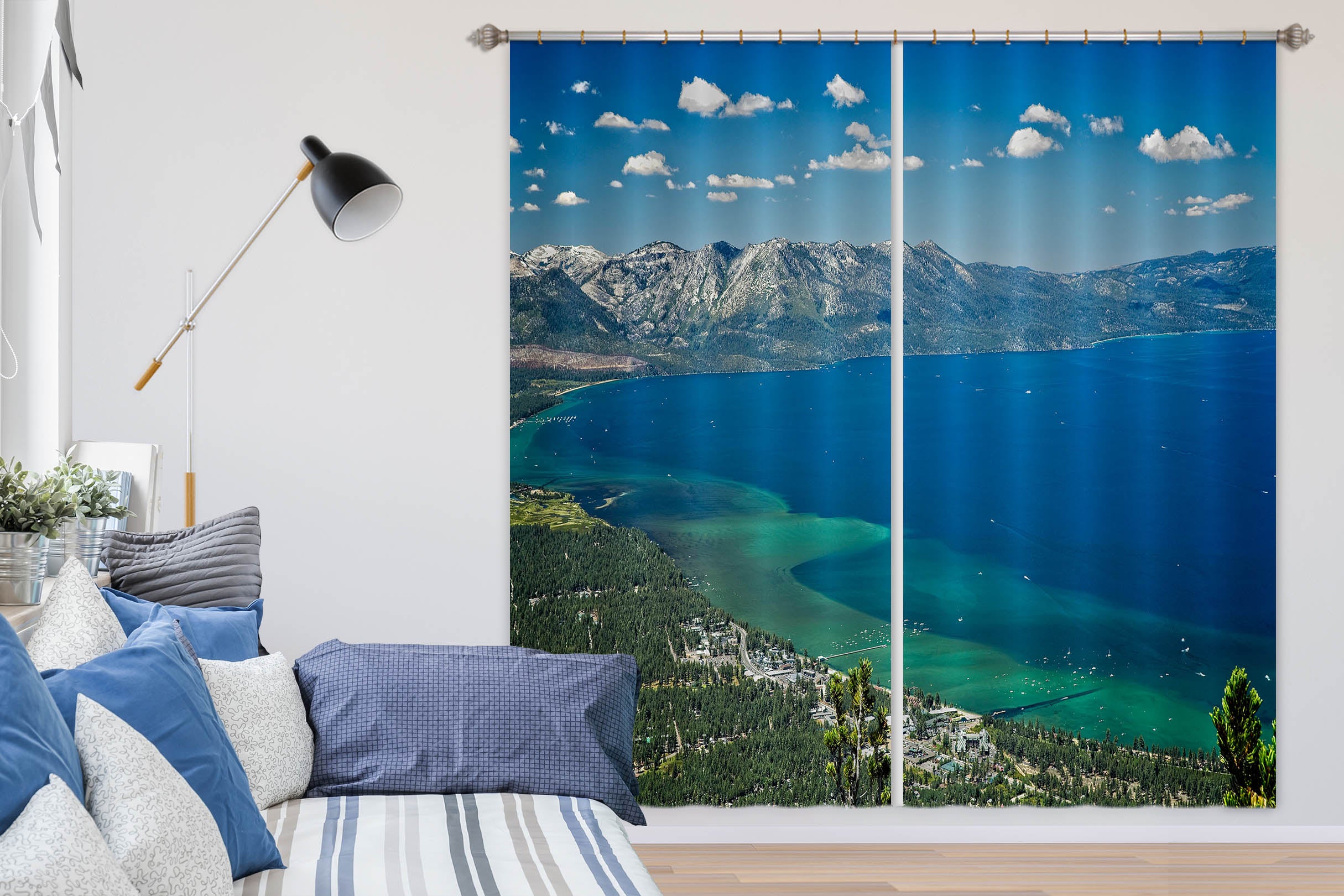 3D Ocean 62165 Kathy Barefield Curtain Curtains Drapes