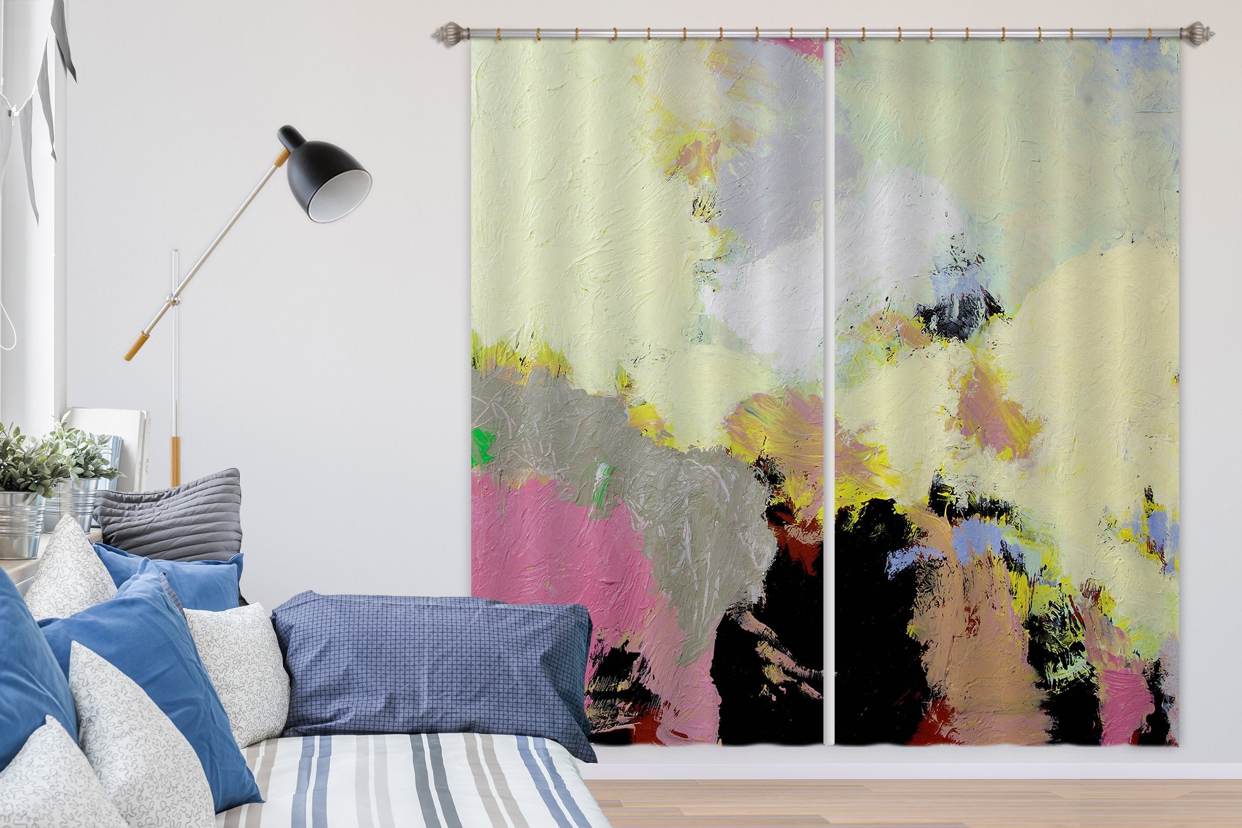 3D Abstract Painting 237 Allan P. Friedlander Curtain Curtains Drapes Wallpaper AJ Wallpaper