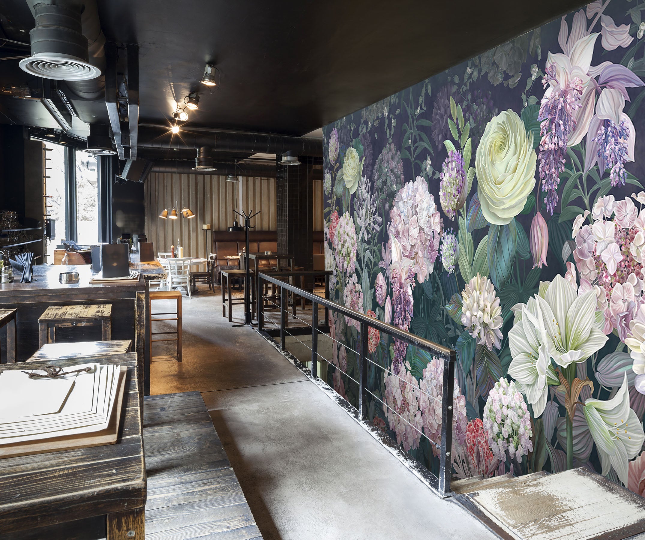 3D Fragrant Flower 1555 Wall Murals