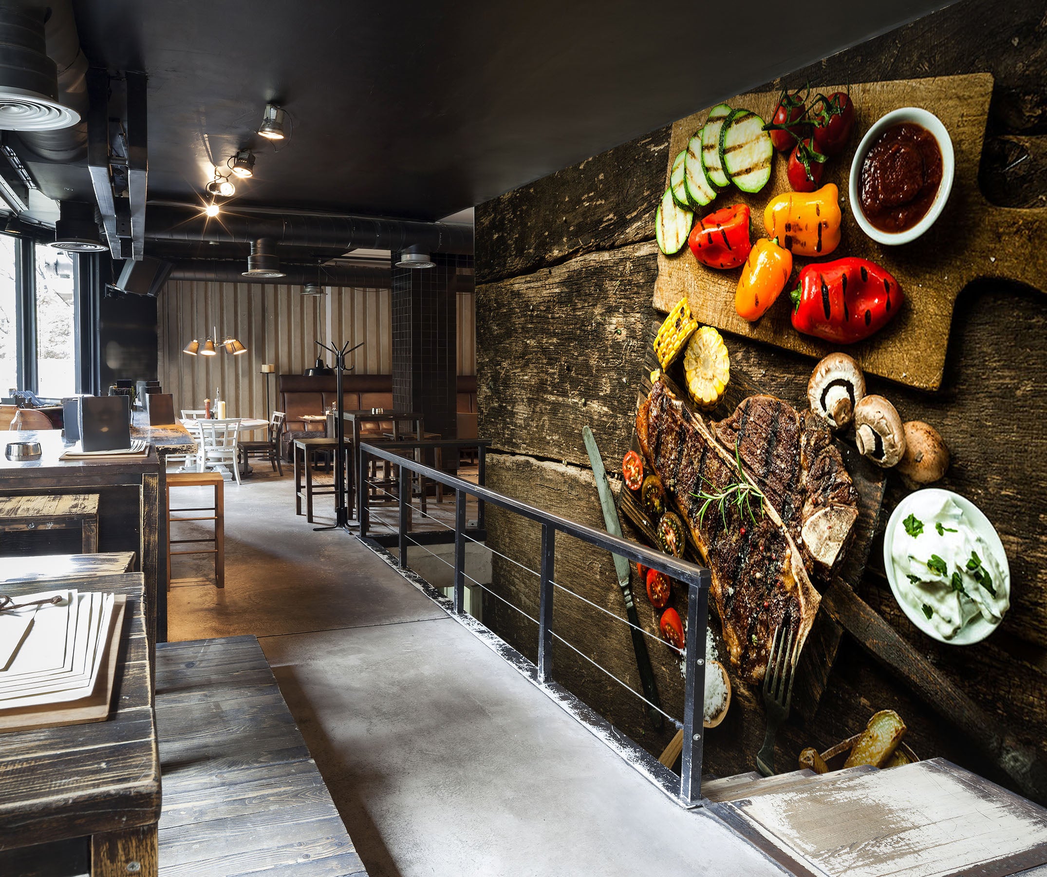 3D Delicious Ingredients 331 Wall Murals