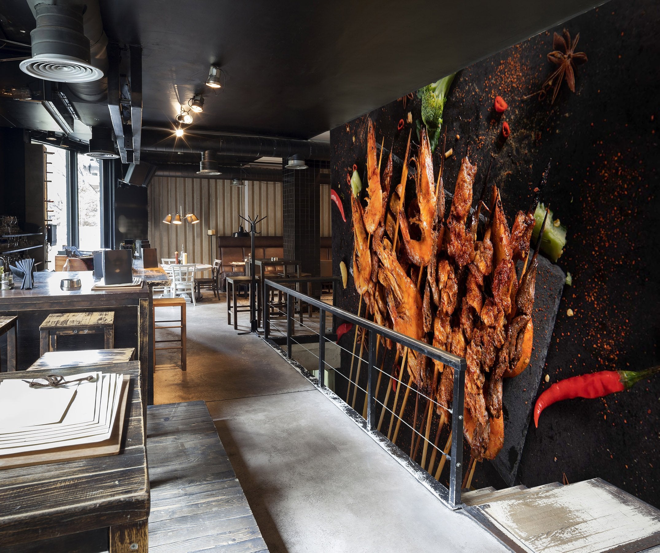 3D Barbecue 1462 Wall Murals Wallpaper AJ Wallpaper 2